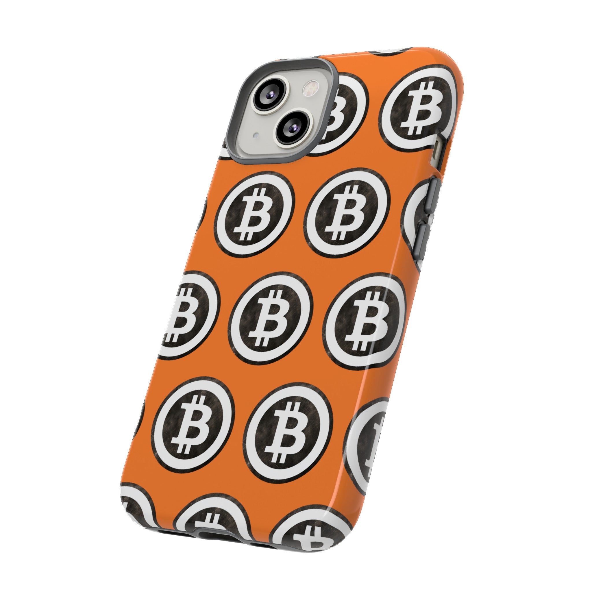 Phone Tough Case - B Logo Orange Background