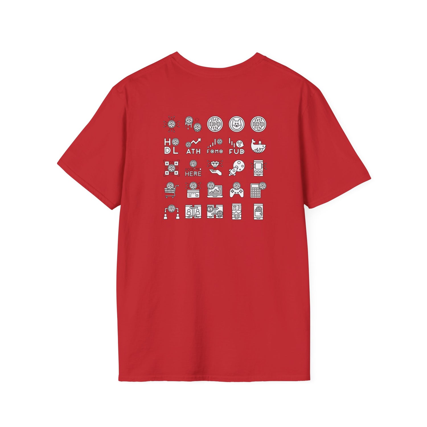 Crypto Symbols - Cotton T-Shirt