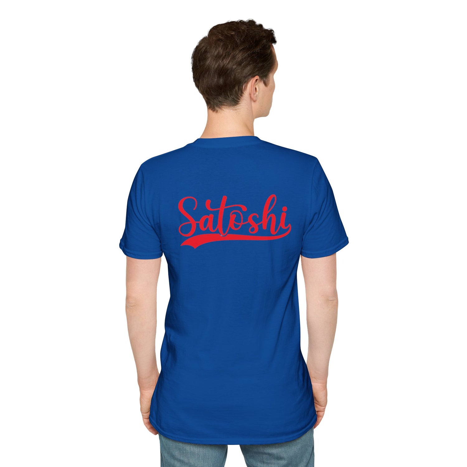 Satoshi (Back) - T-Shirt