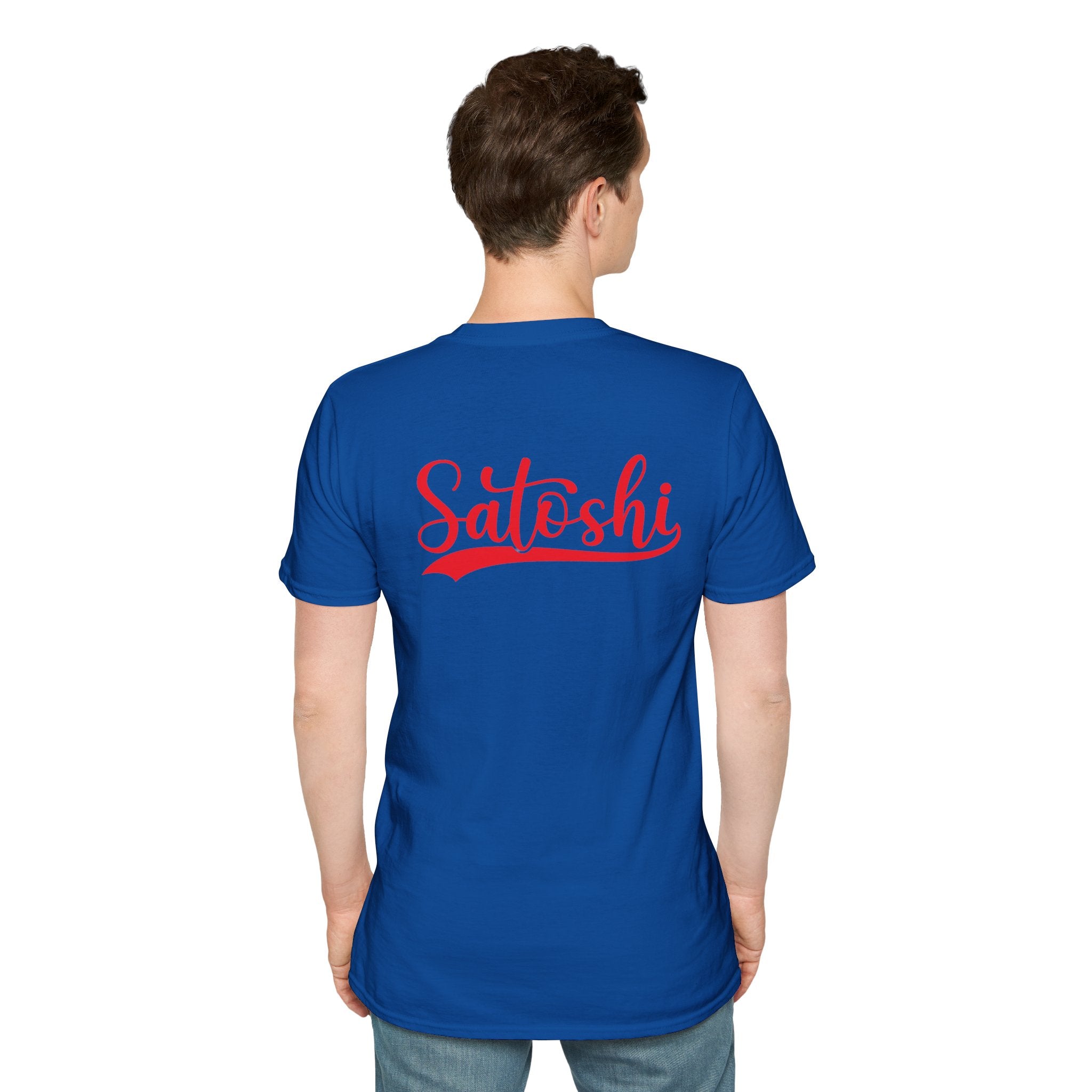 Satoshi (Back) - T-Shirt
