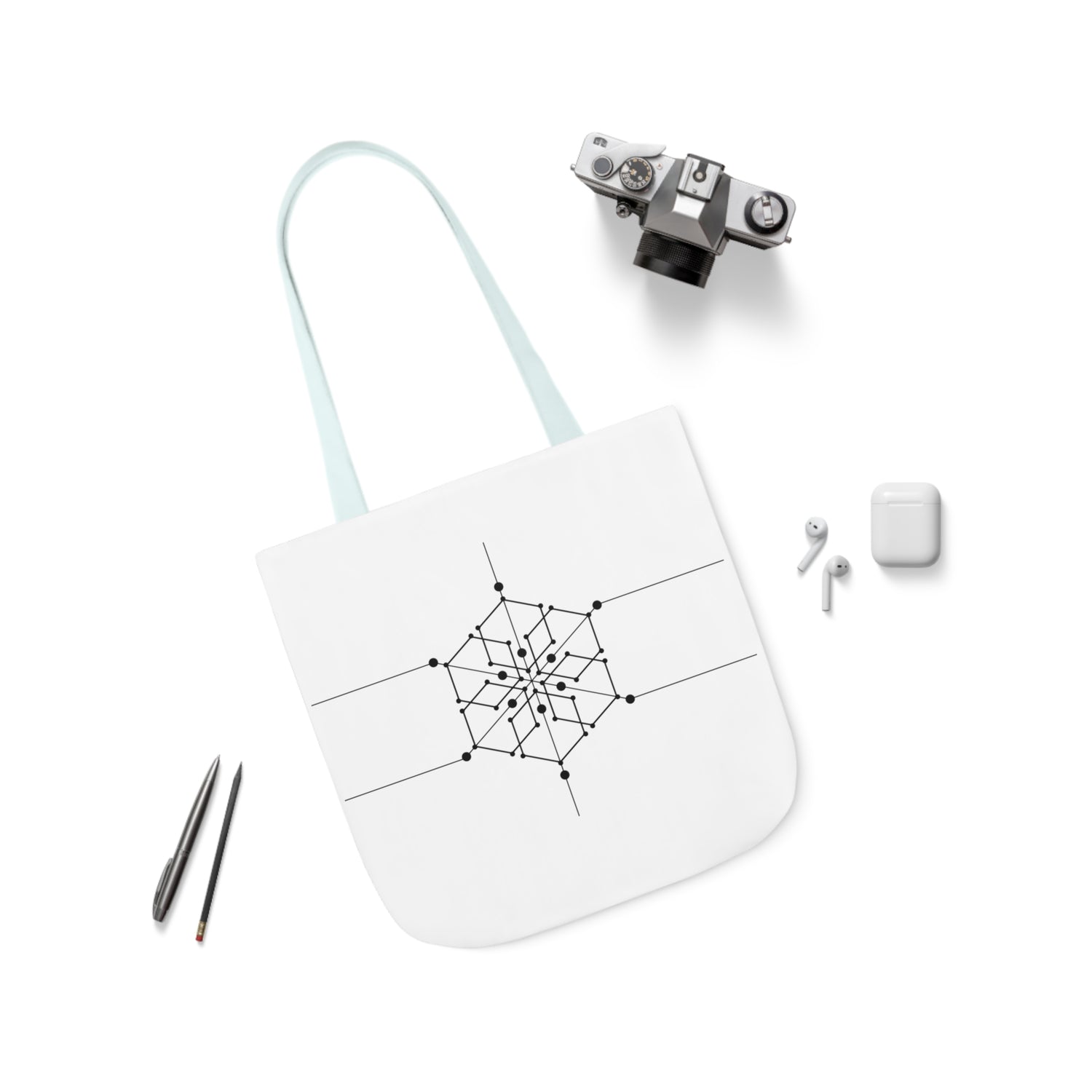 Canvas Tote Bag - Blockchain