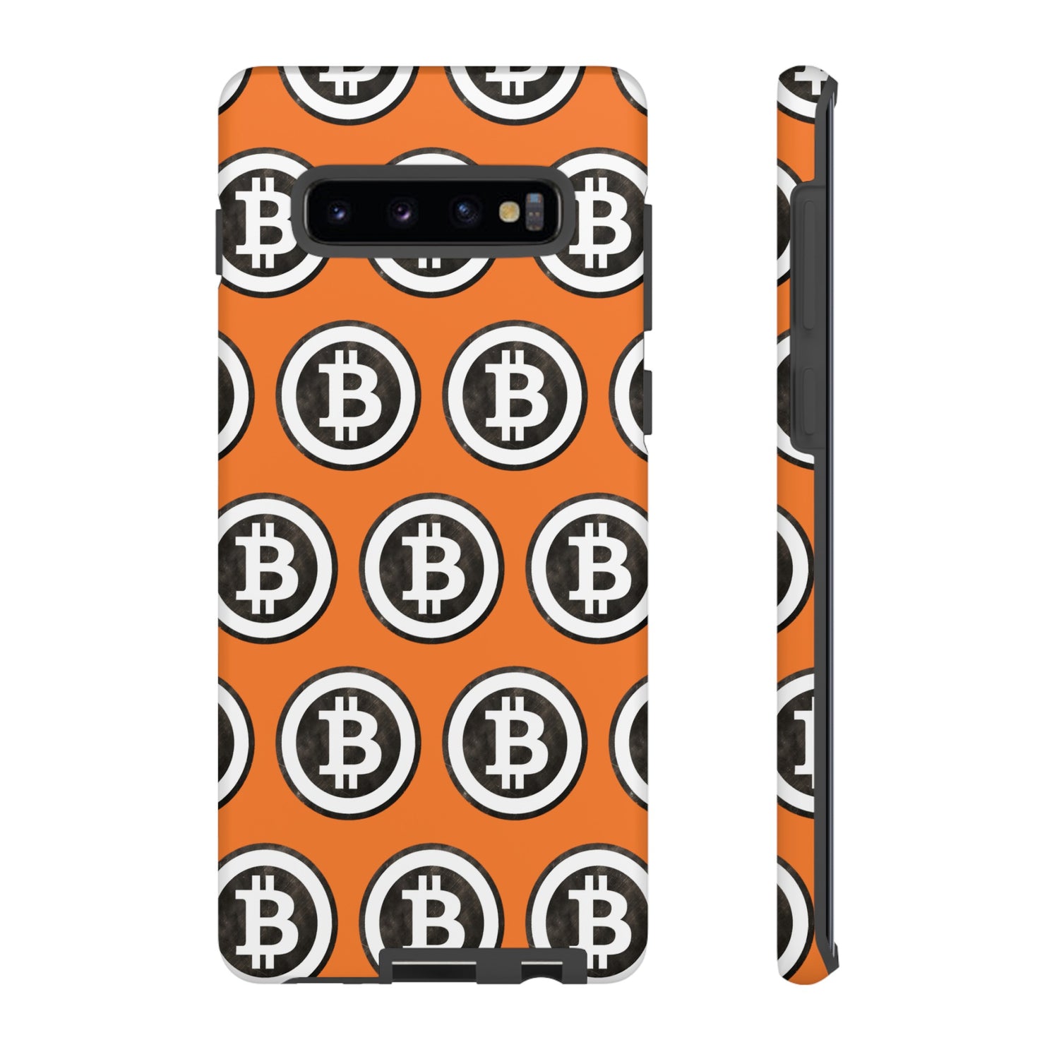 Phone Tough Case - B Logo Orange Background