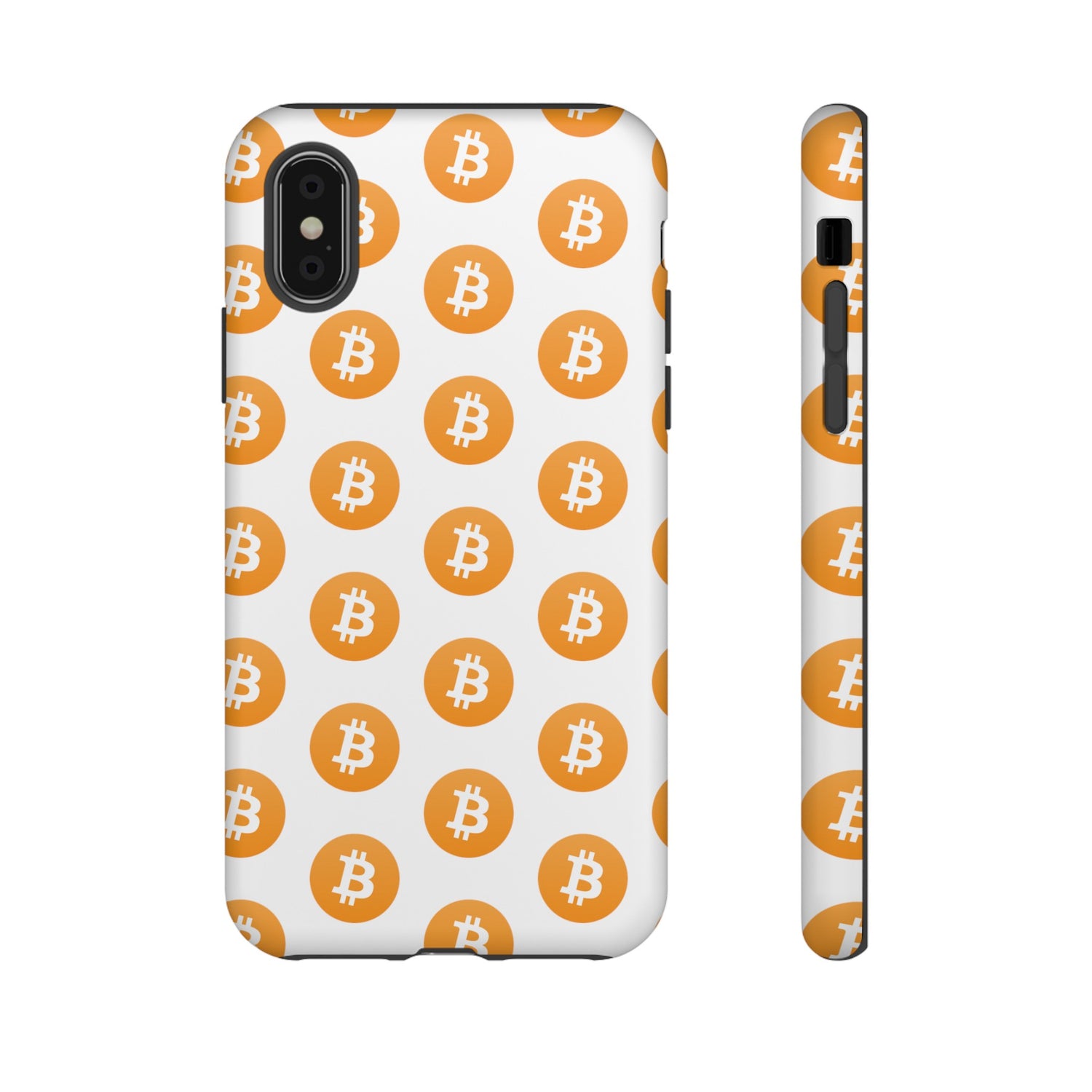 Phone Tough Case - Bitcoin White Background