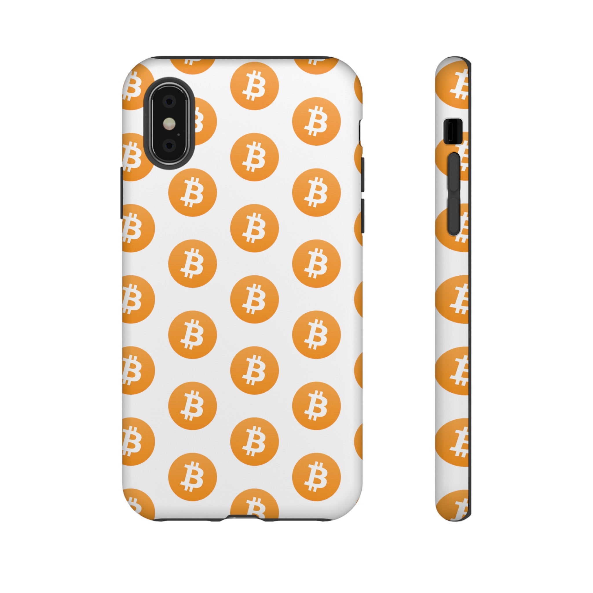 Phone Tough Case - Bitcoin White Background