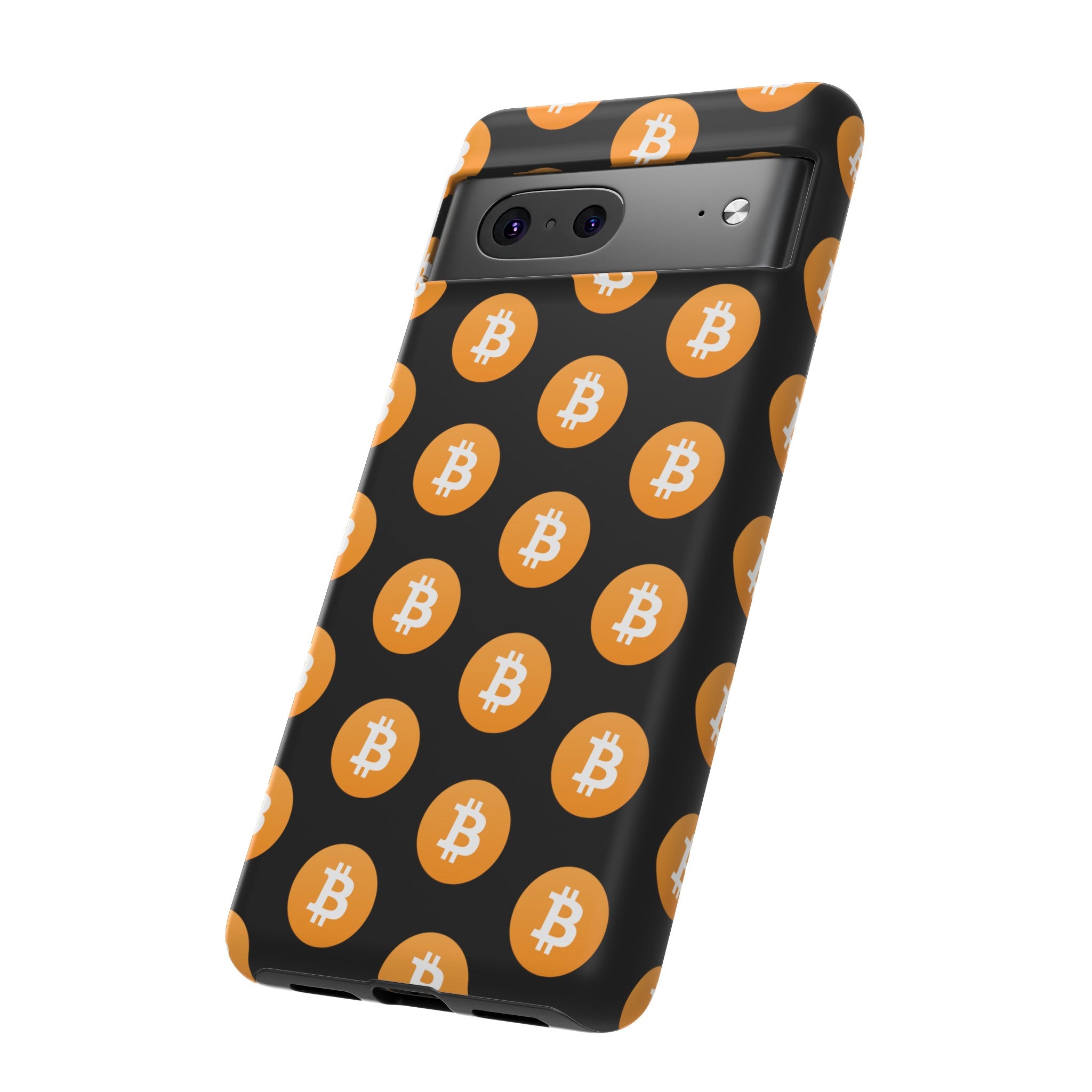 Phone Tough Case - Bitcoin Black Background