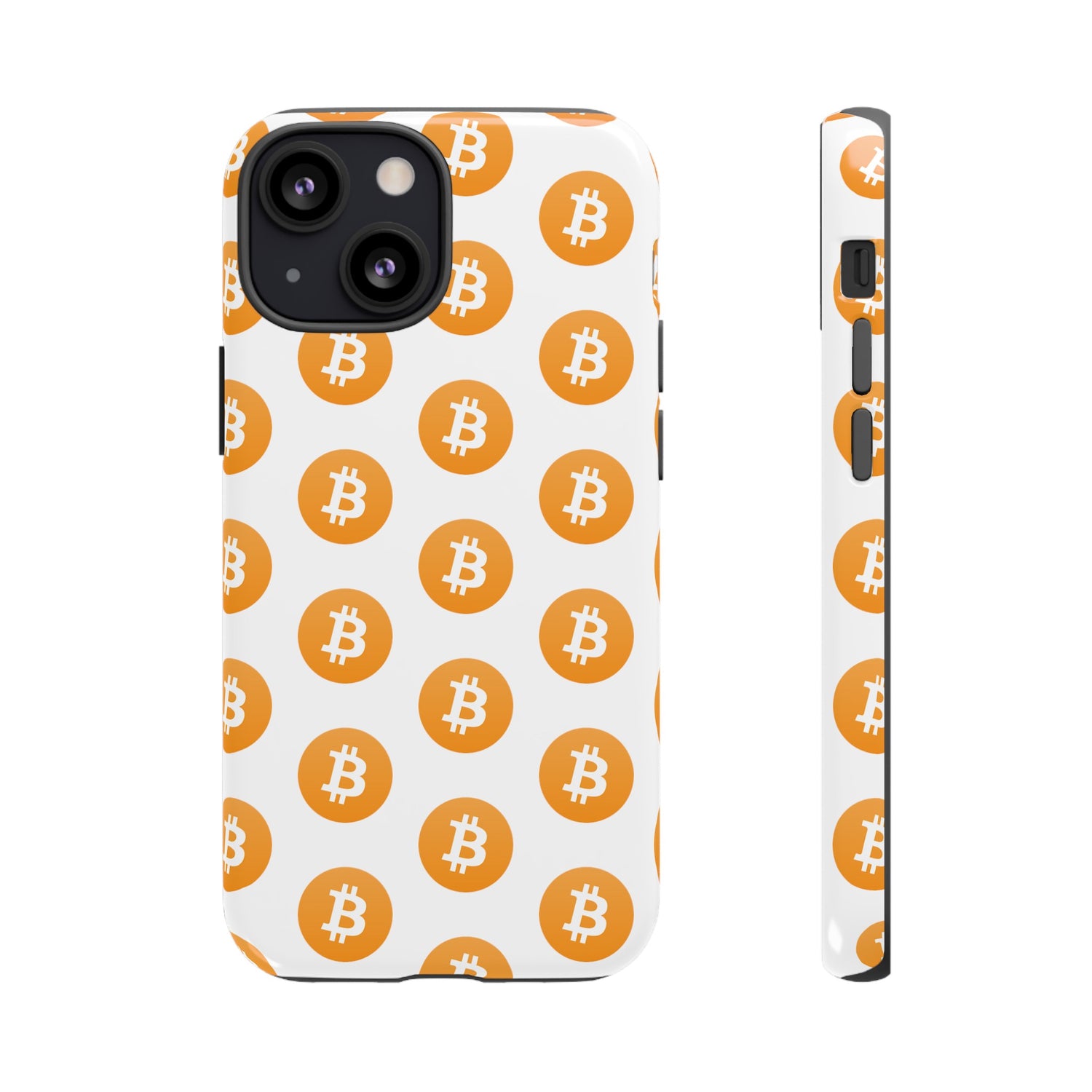Phone Tough Case - Bitcoin White Background