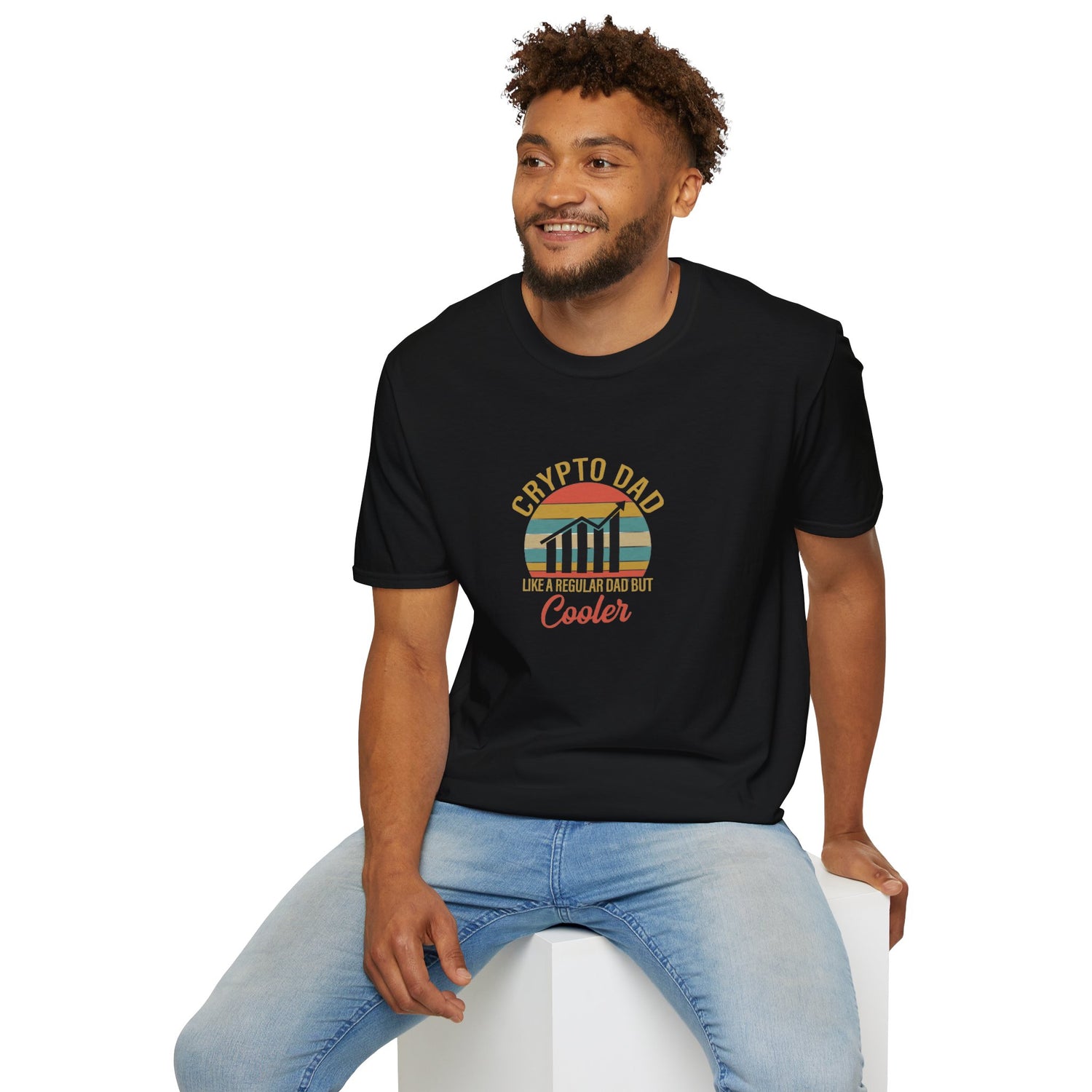 Crypto Dad - Like a Regular Dad But Cooler T-Shirt
