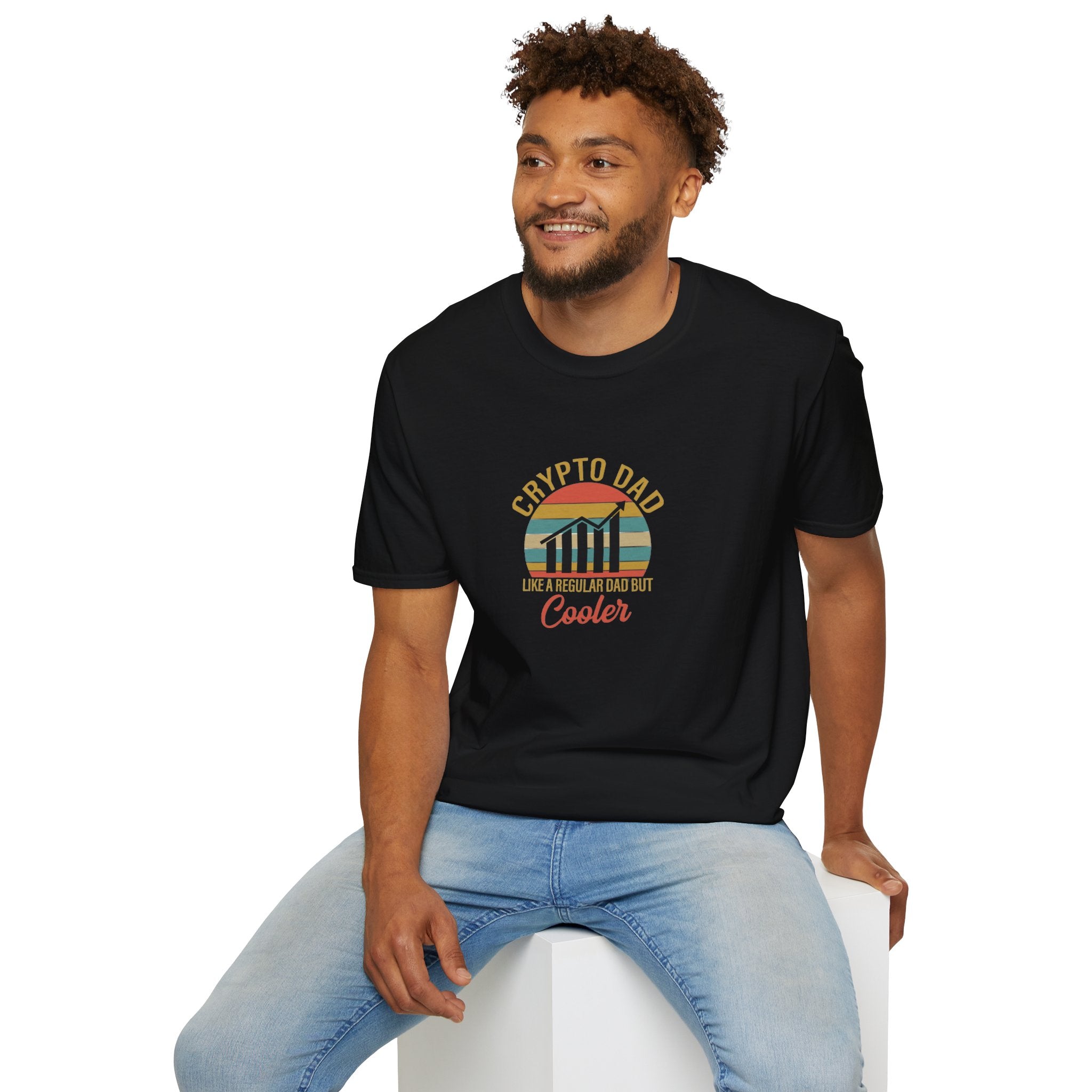 Crypto Dad - Like a Regular Dad But Cooler T-Shirt
