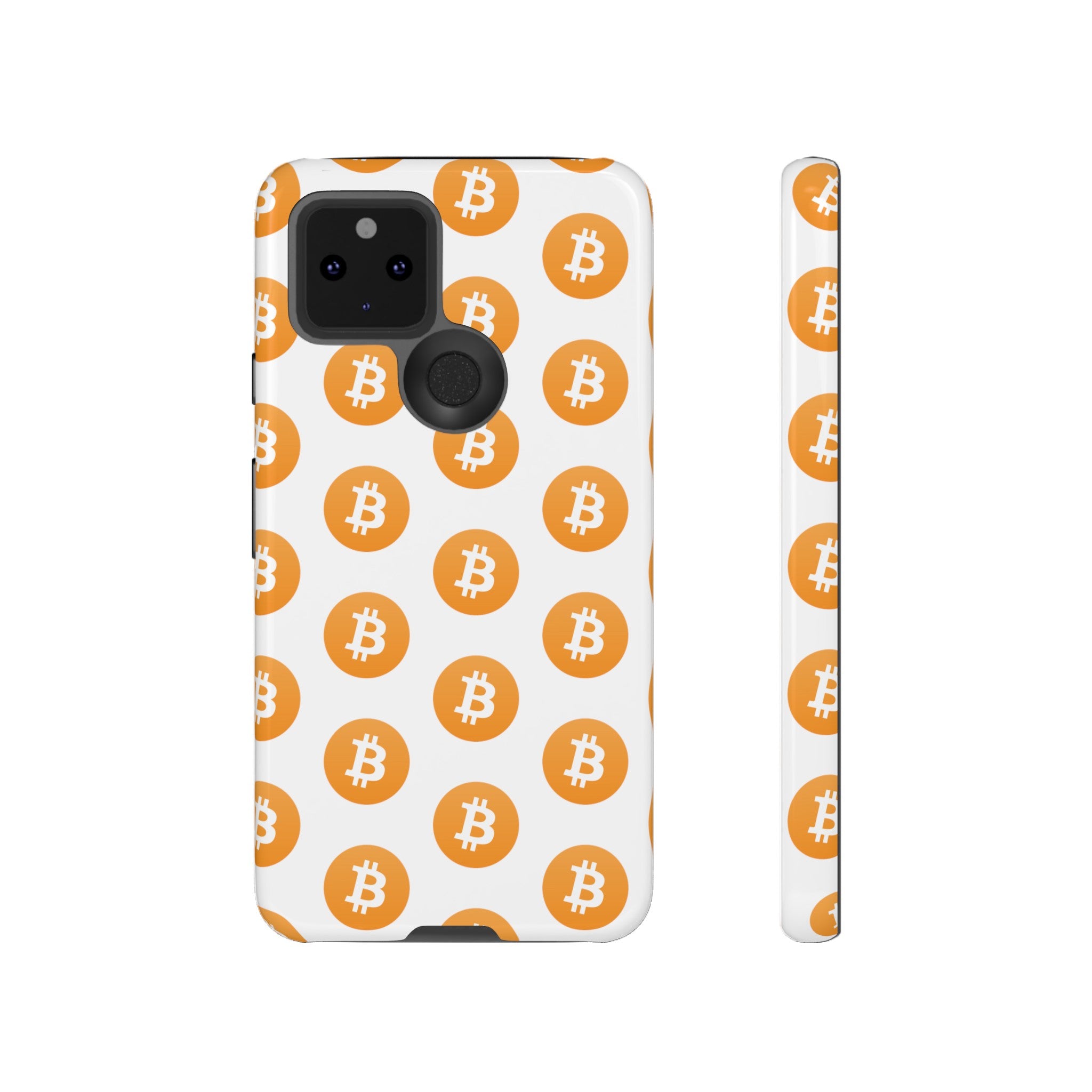Phone Tough Case - Bitcoin White Background