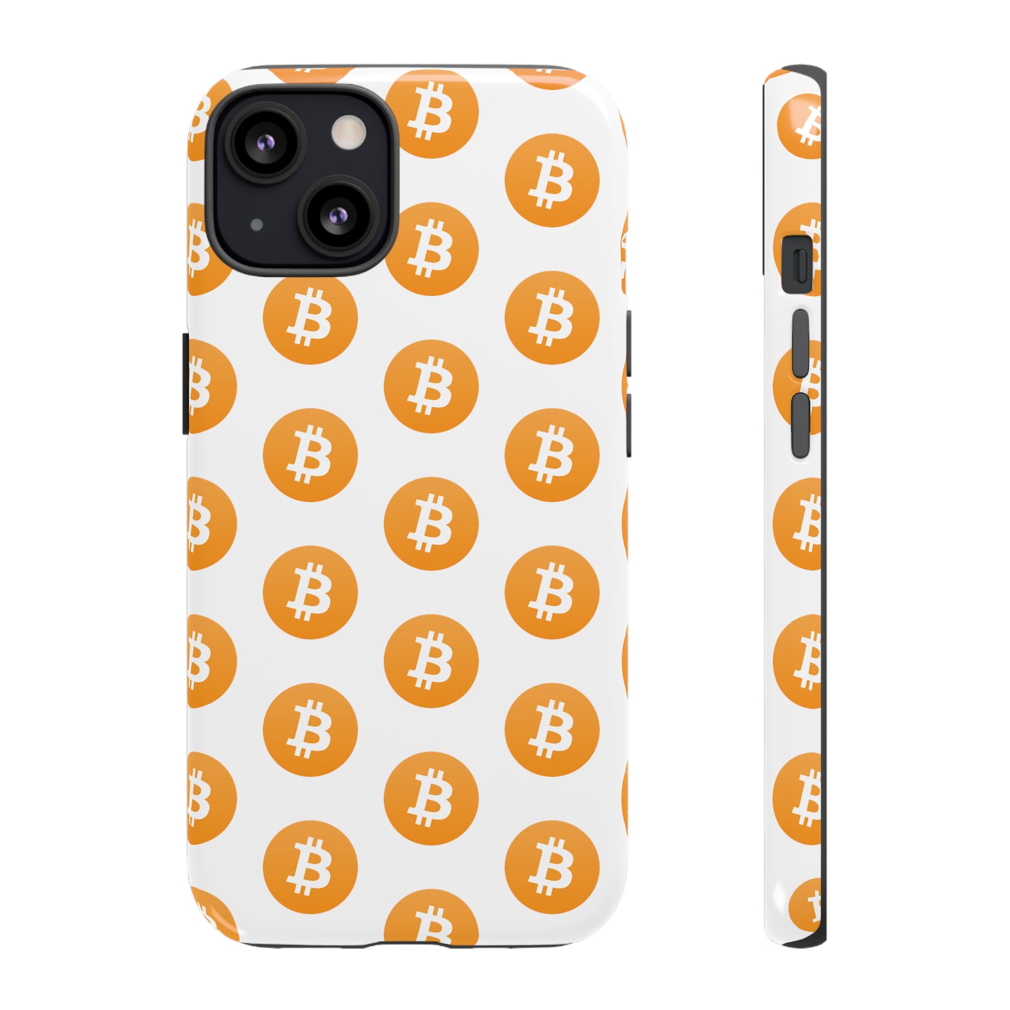 Phone Tough Case - Bitcoin White Background