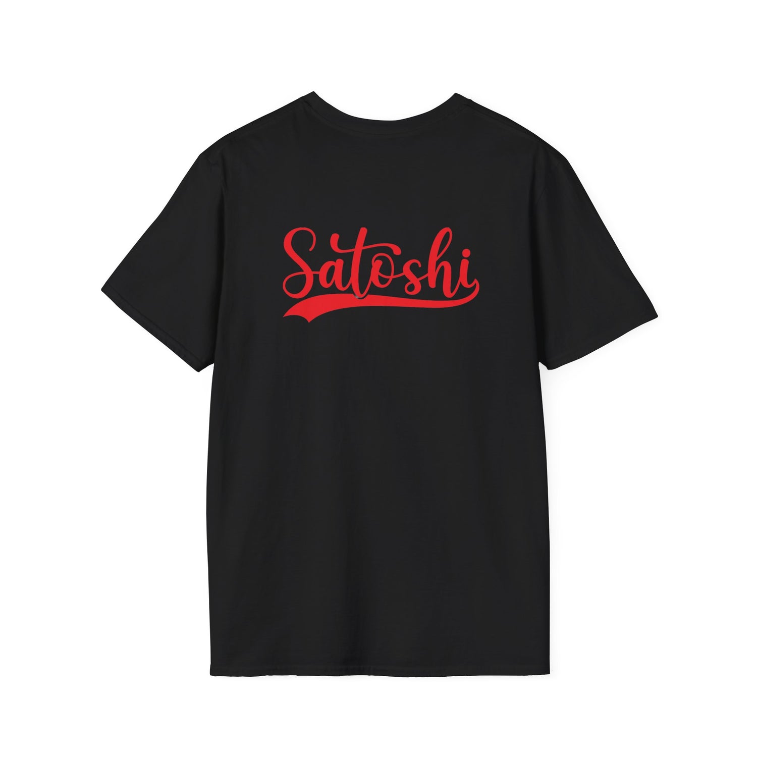 Satoshi (Back) - T-Shirt