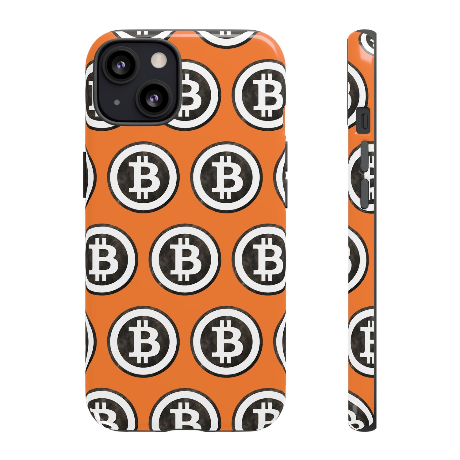 Phone Tough Case - B Logo Orange Background