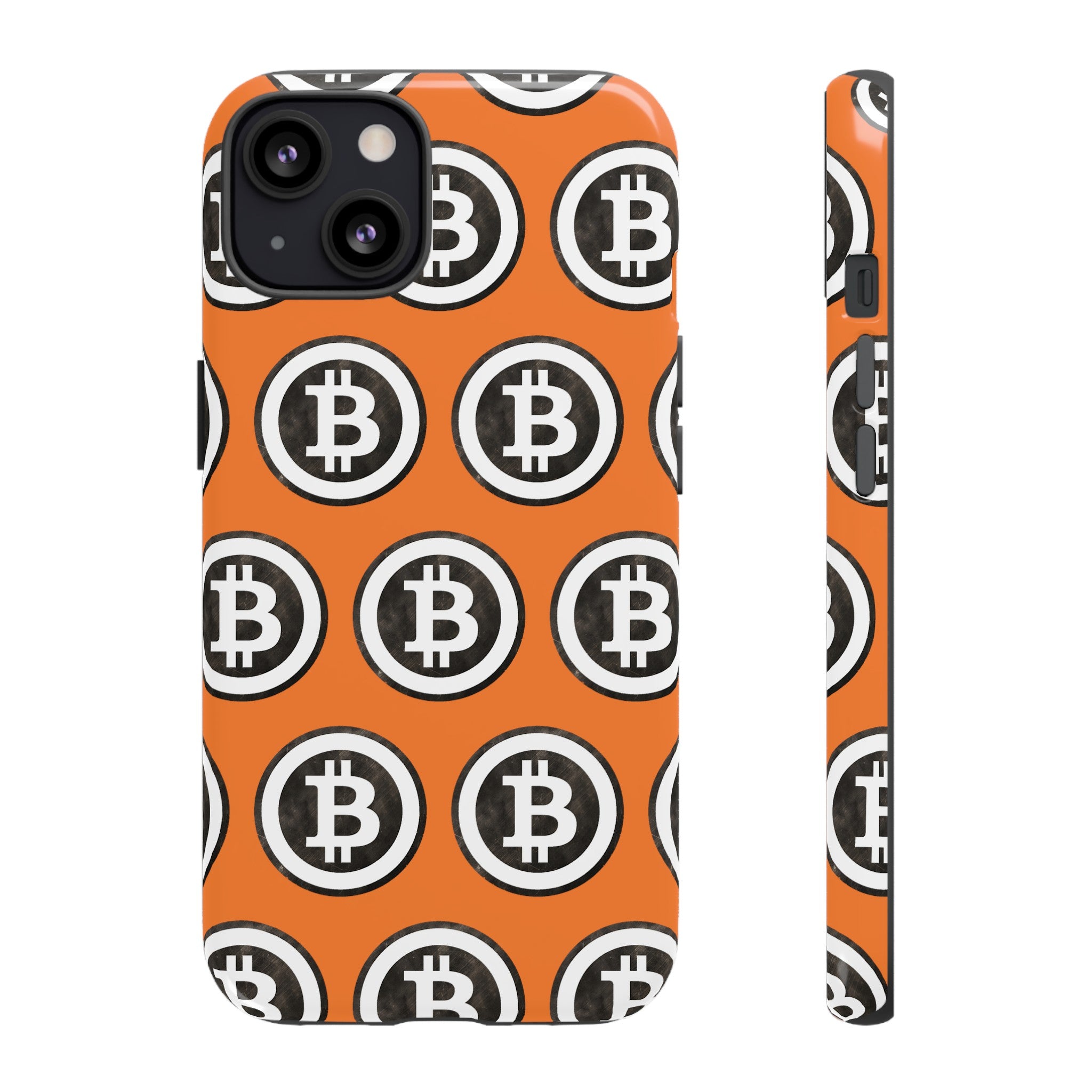 Phone Tough Case - B Logo Orange Background