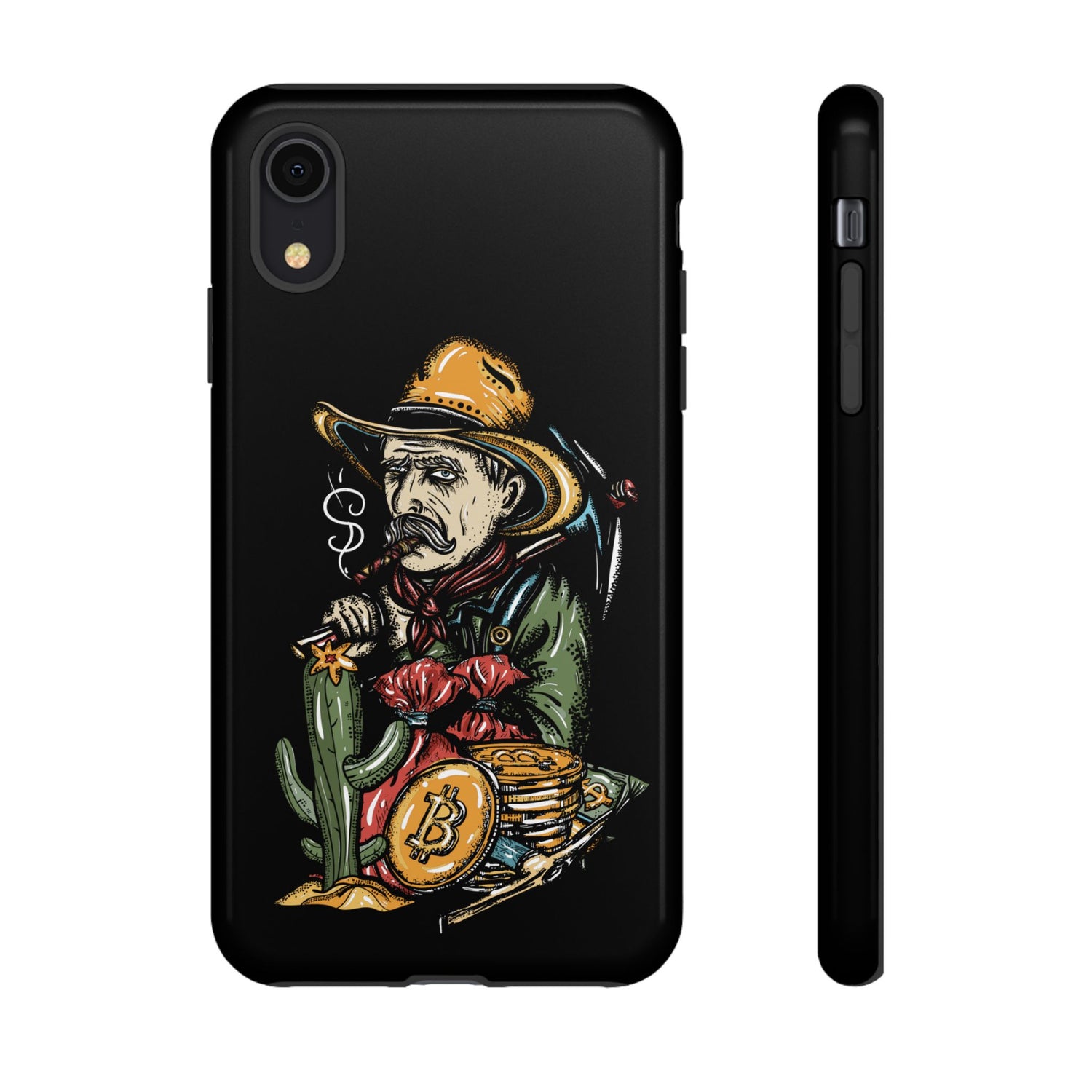 Phone Tough Case - Bitcoin Smoking Man