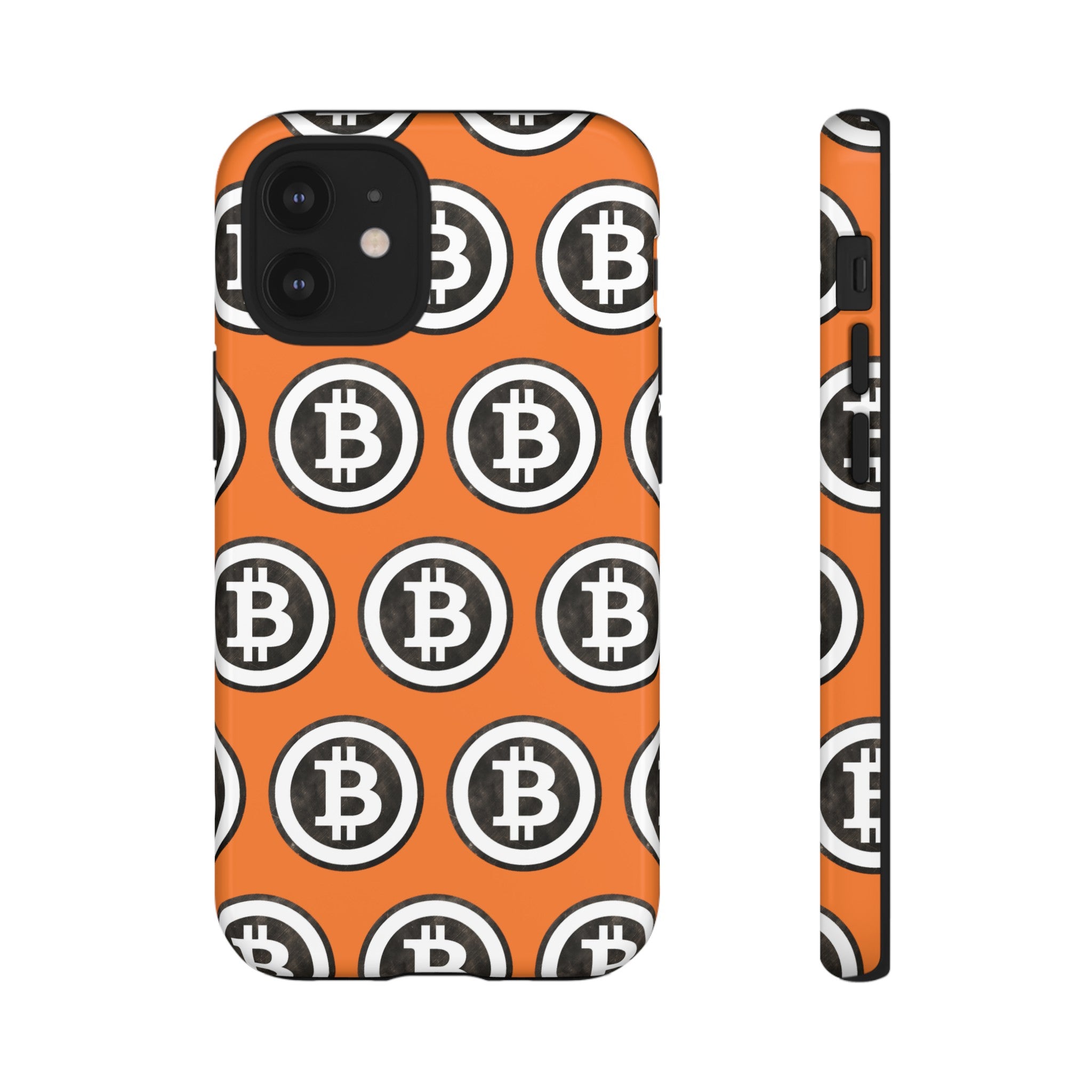 Phone Tough Case - B Logo Orange Background