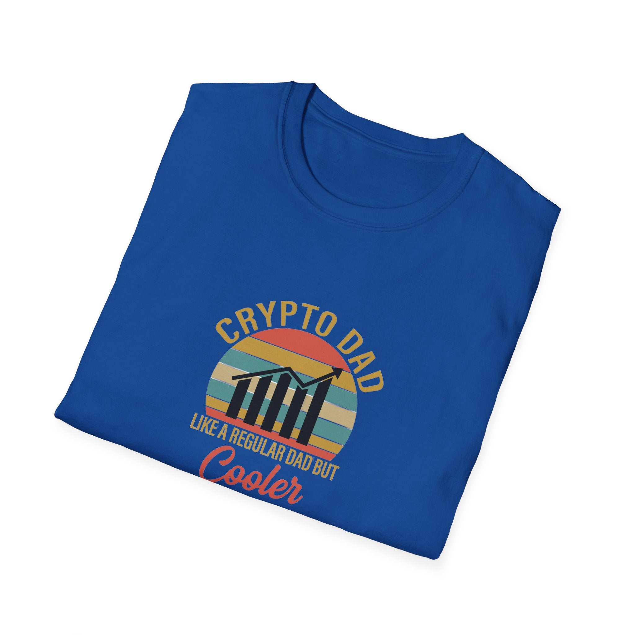 Crypto Dad - Like a Regular Dad But Cooler T-Shirt