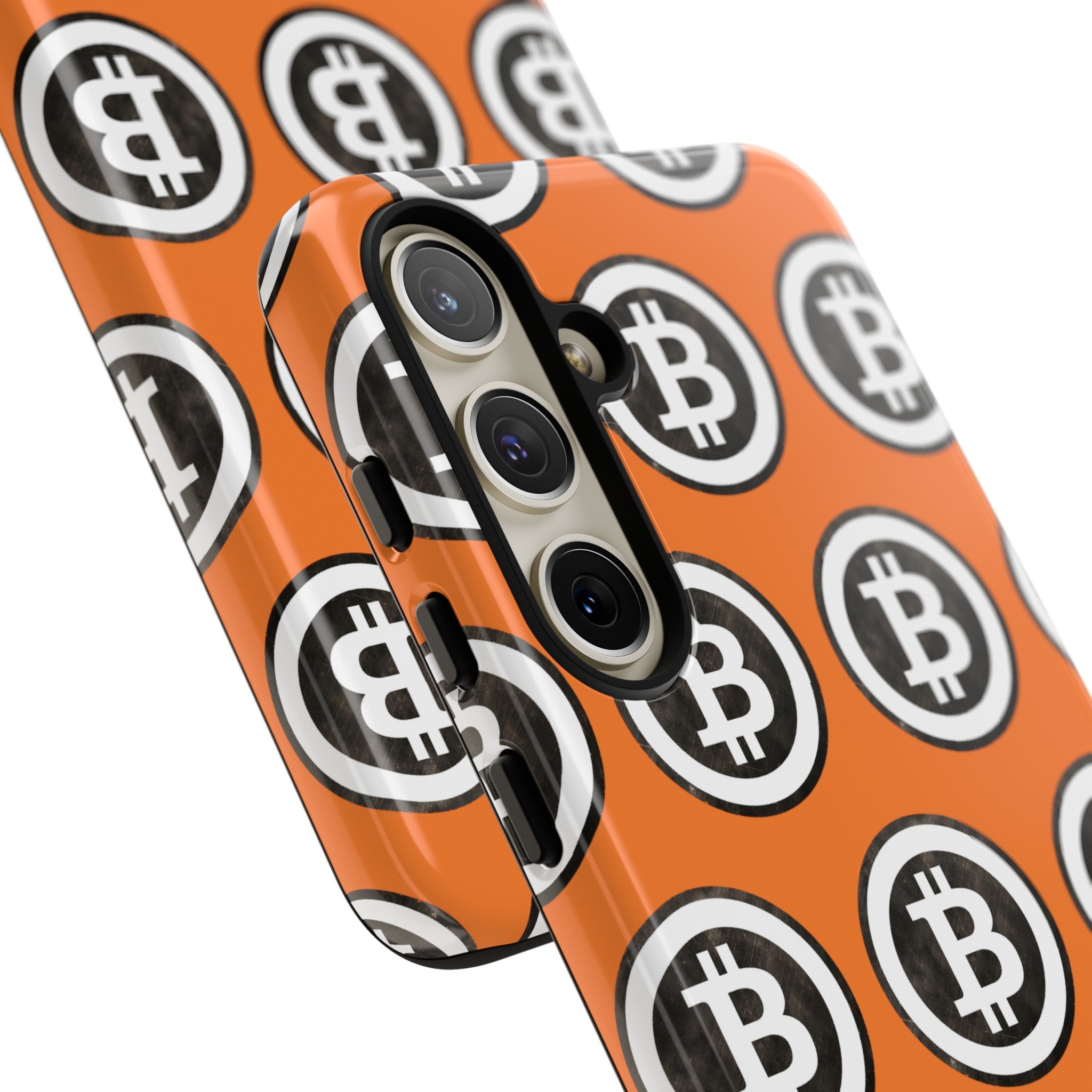 Phone Tough Case - B Logo Orange Background