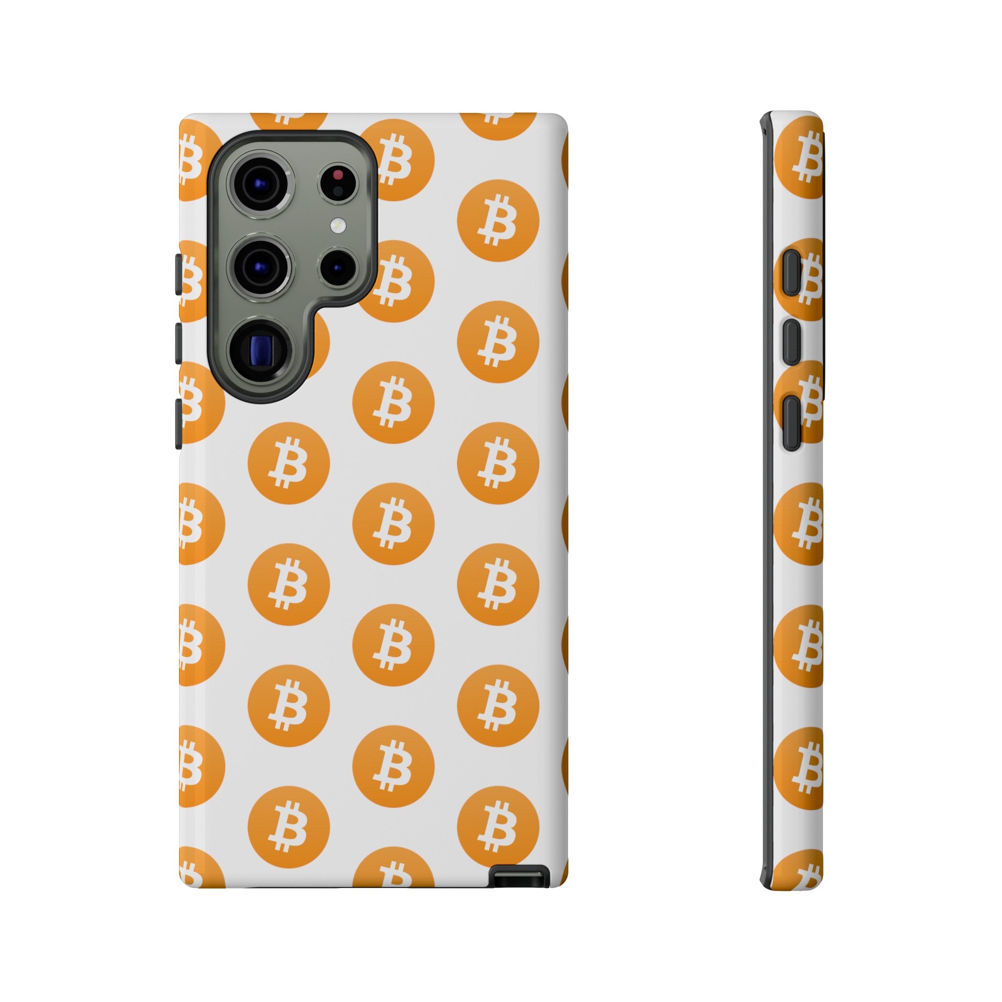 Phone Tough Case - Bitcoin White Background
