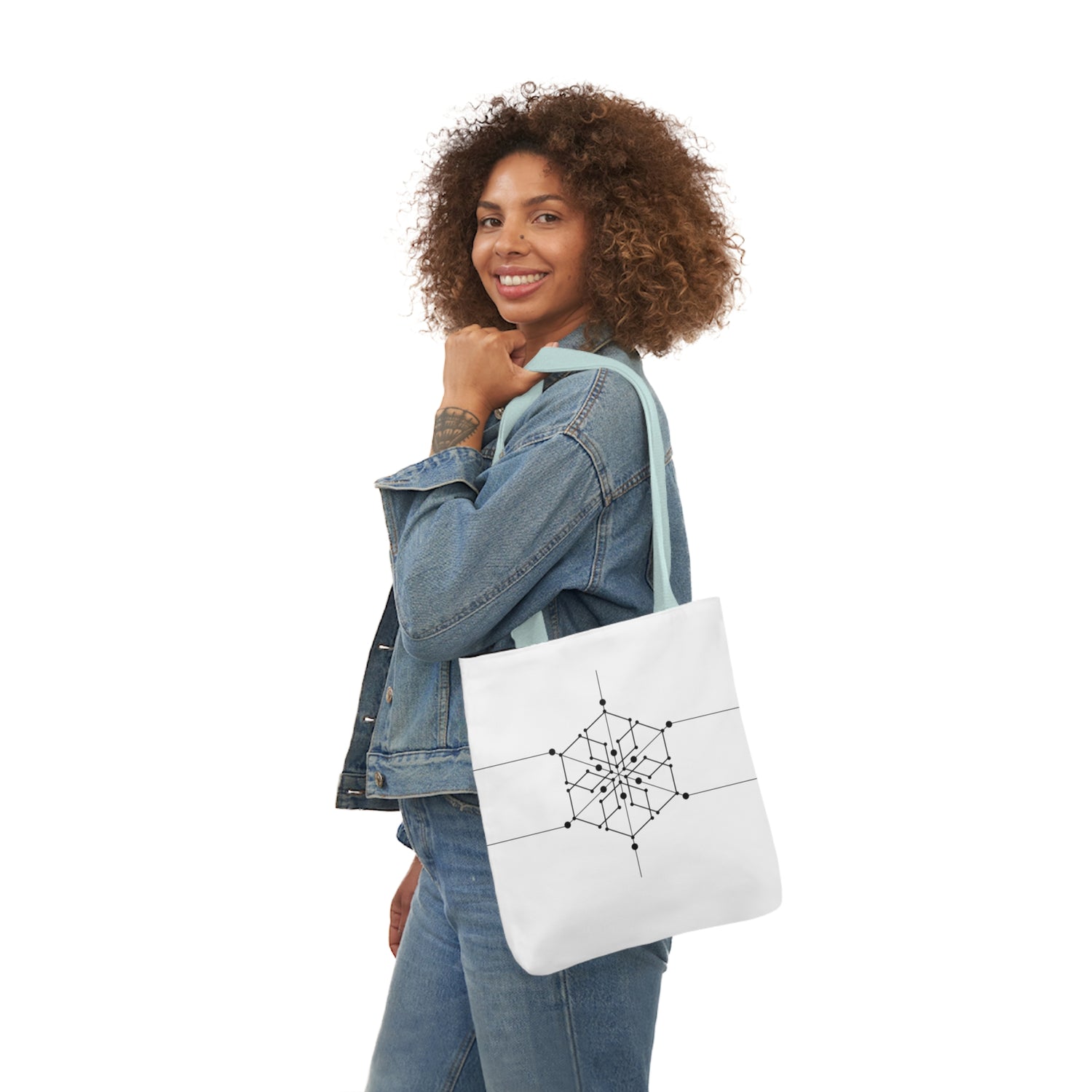 Canvas Tote Bag - Blockchain