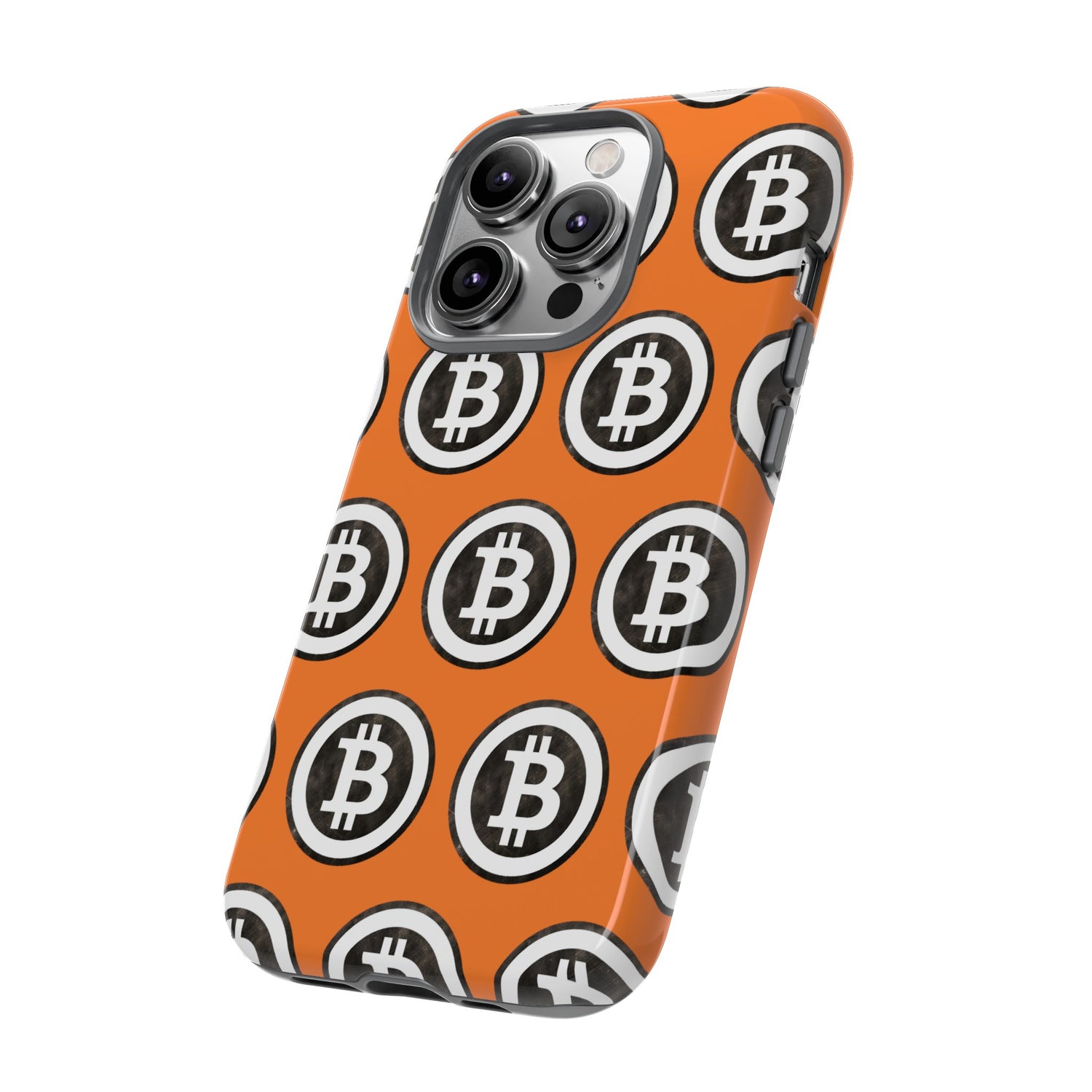 Phone Tough Case - B Logo Orange Background