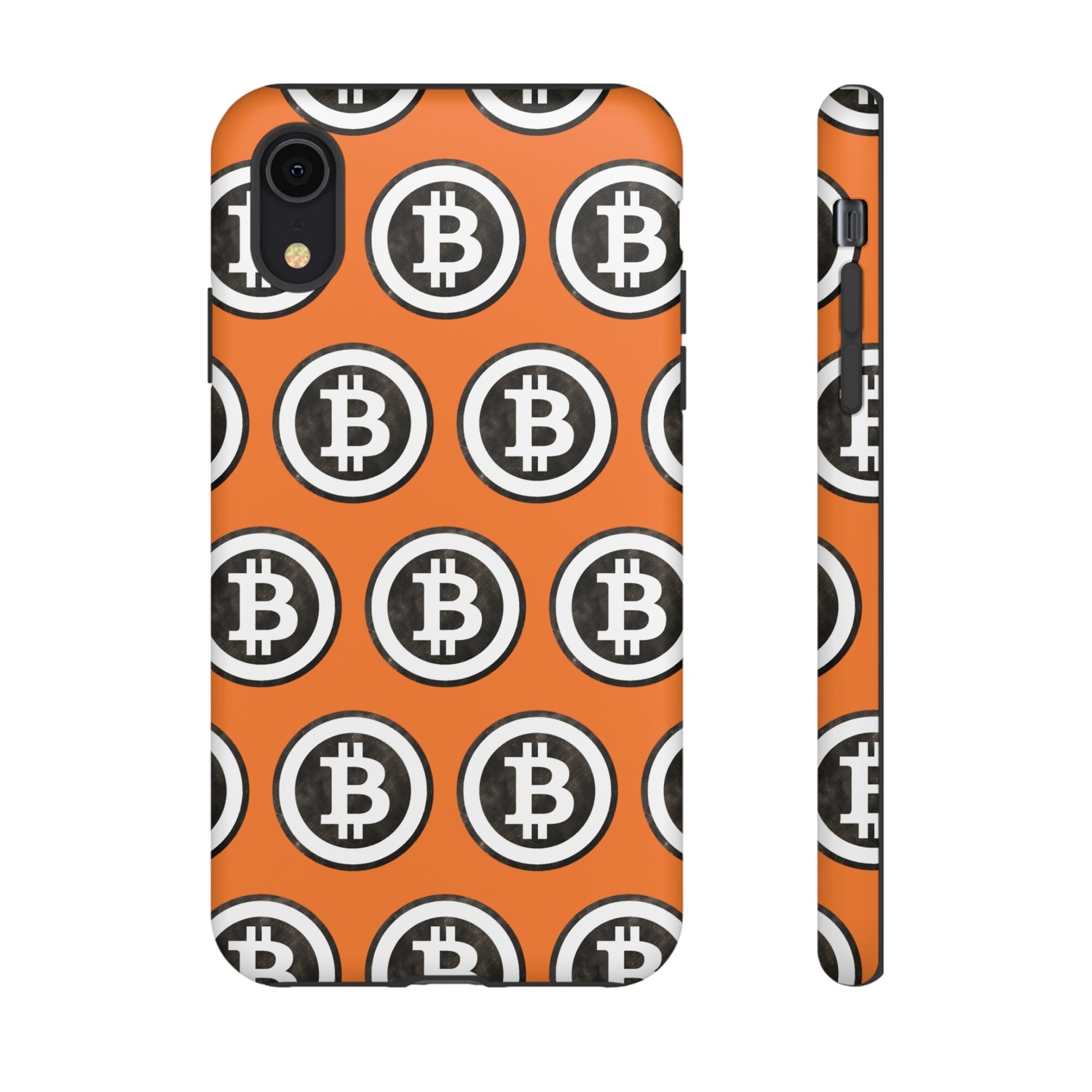 Phone Tough Case - B Logo Orange Background