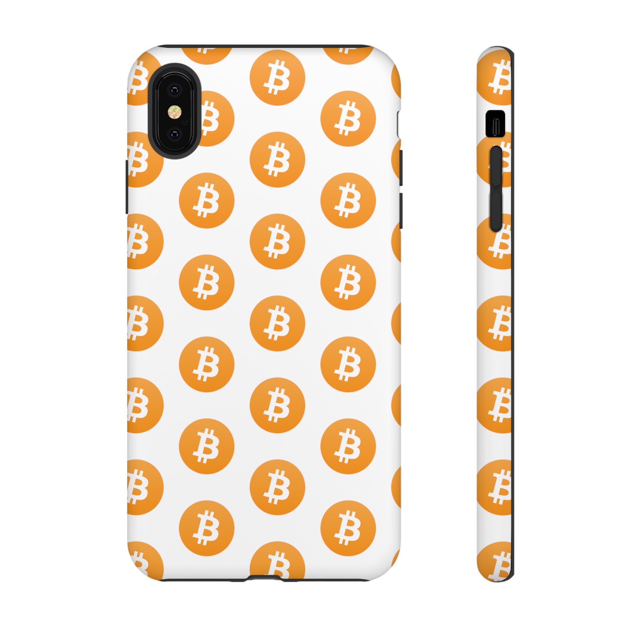Phone Tough Case - Bitcoin White Background