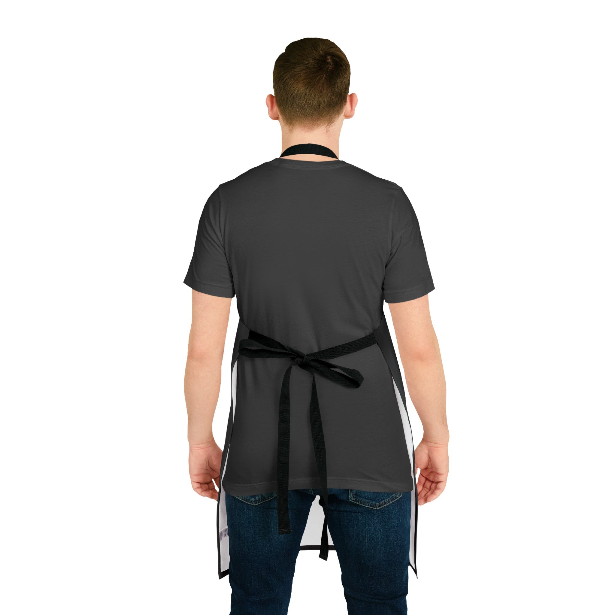 Black apron with Crypto Dad - Like A Regular Dad But Cooler, perfect for crypto dad.