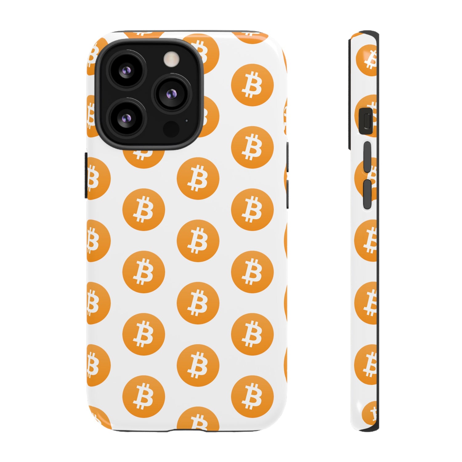 Phone Tough Case - Bitcoin White Background