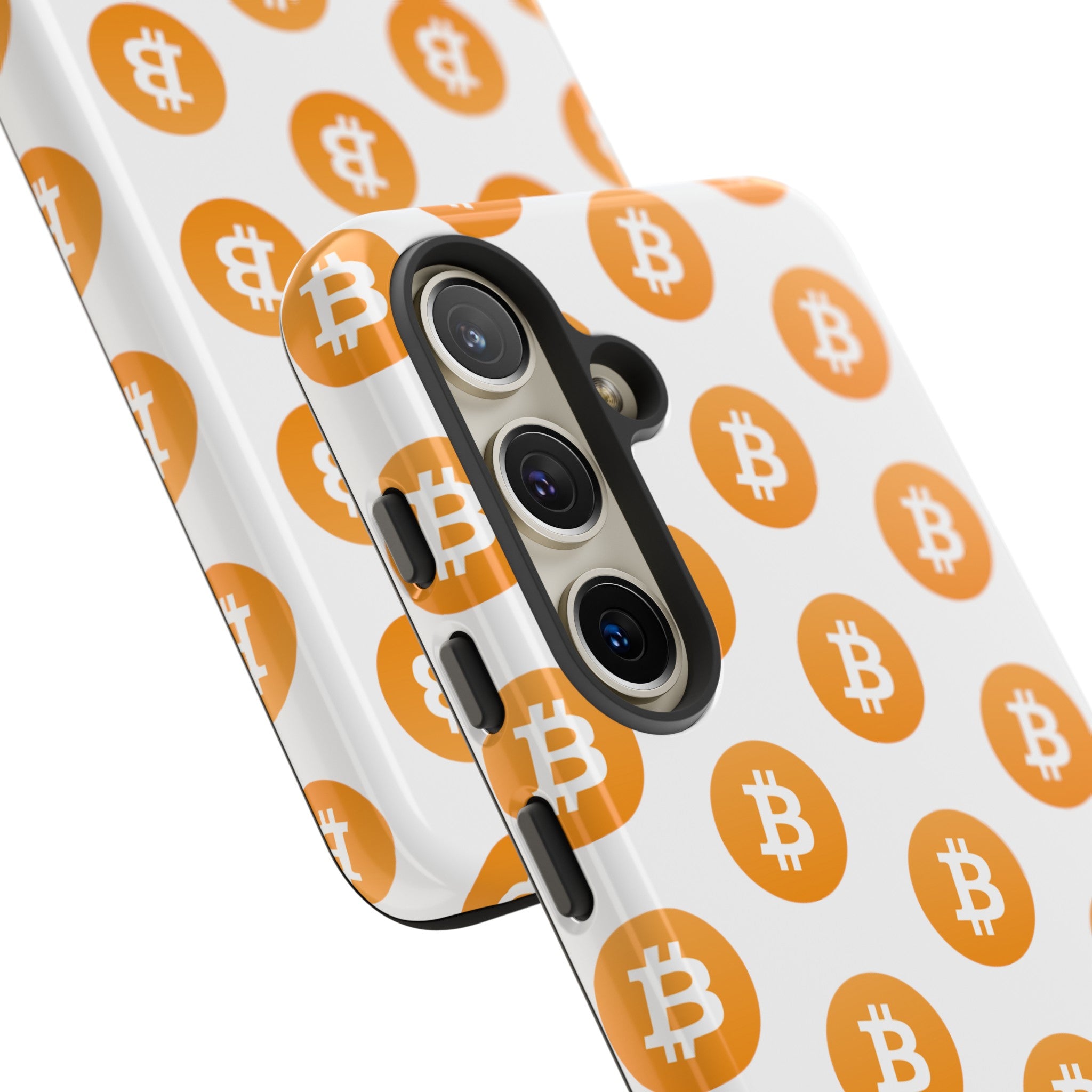 Phone Tough Case - Bitcoin White Background