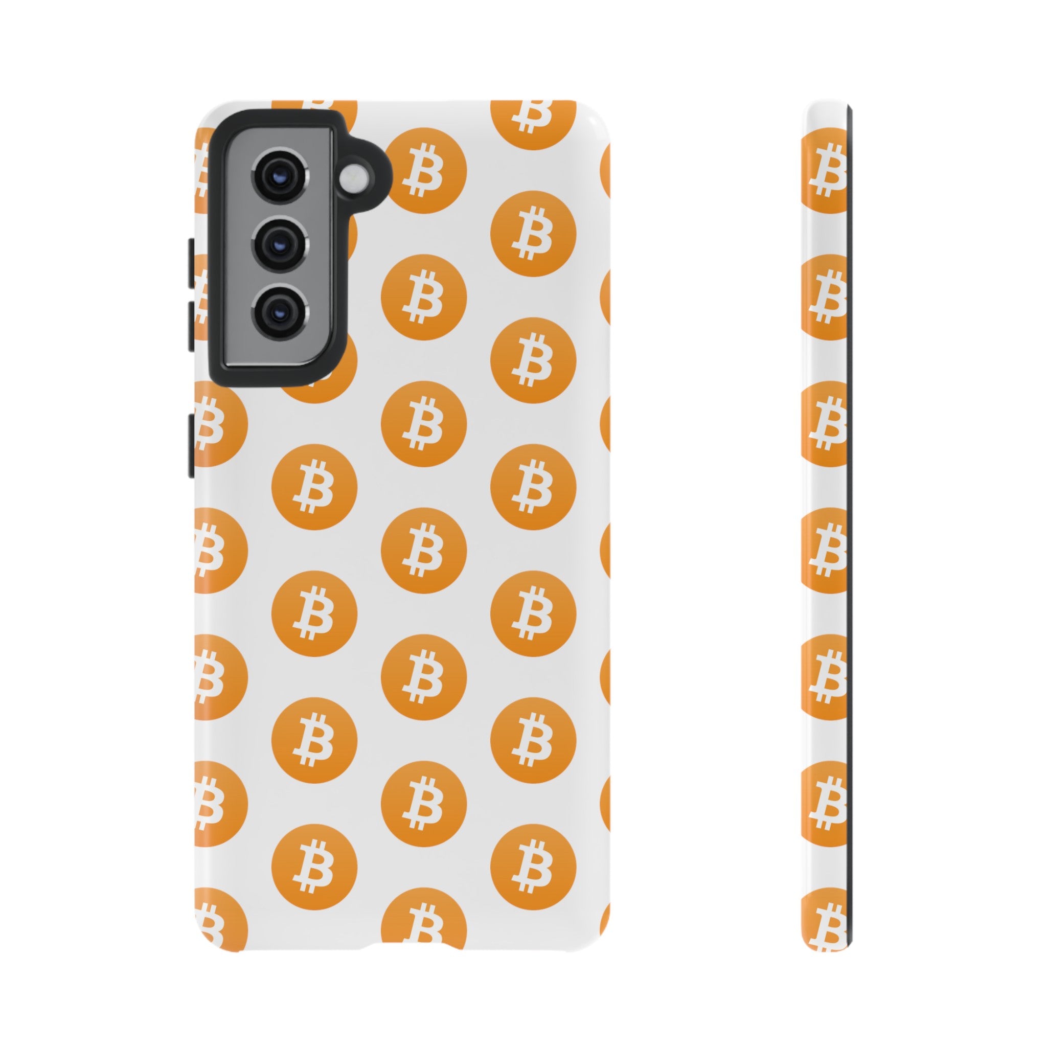 Phone Tough Case - Bitcoin White Background