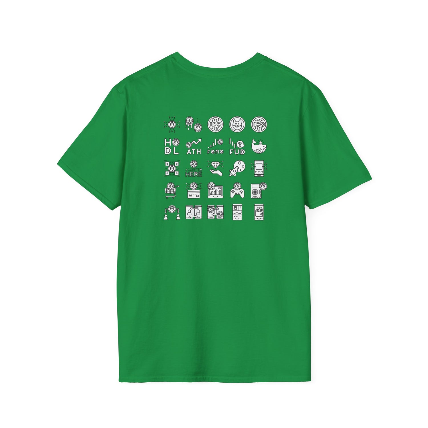 Crypto Symbols - Cotton T-Shirt