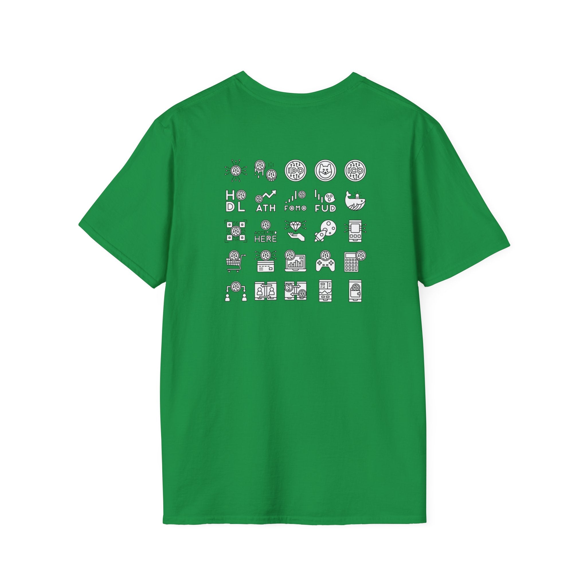 Crypto Symbols - Cotton T-Shirt