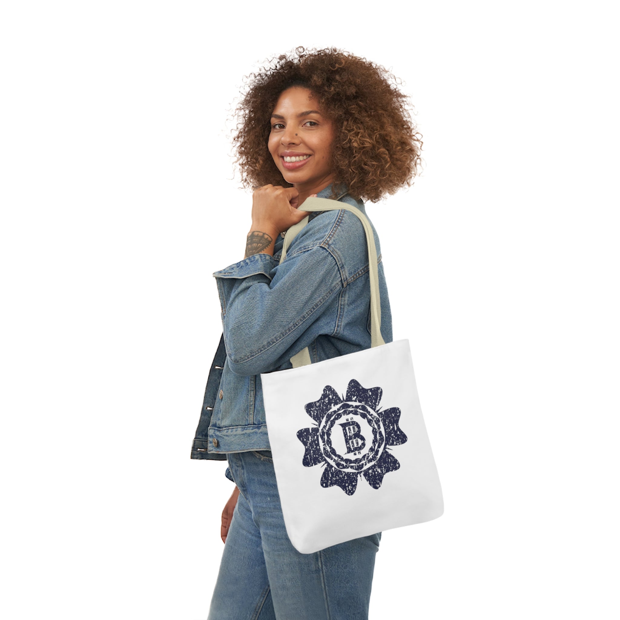 Canvas Tote Bag - Bitcoin Stamp