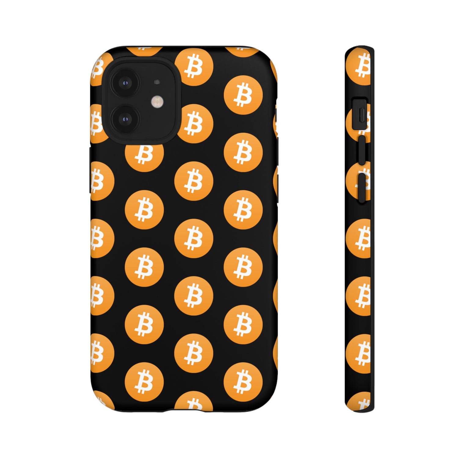 Phone Tough Case - Bitcoin Black Background