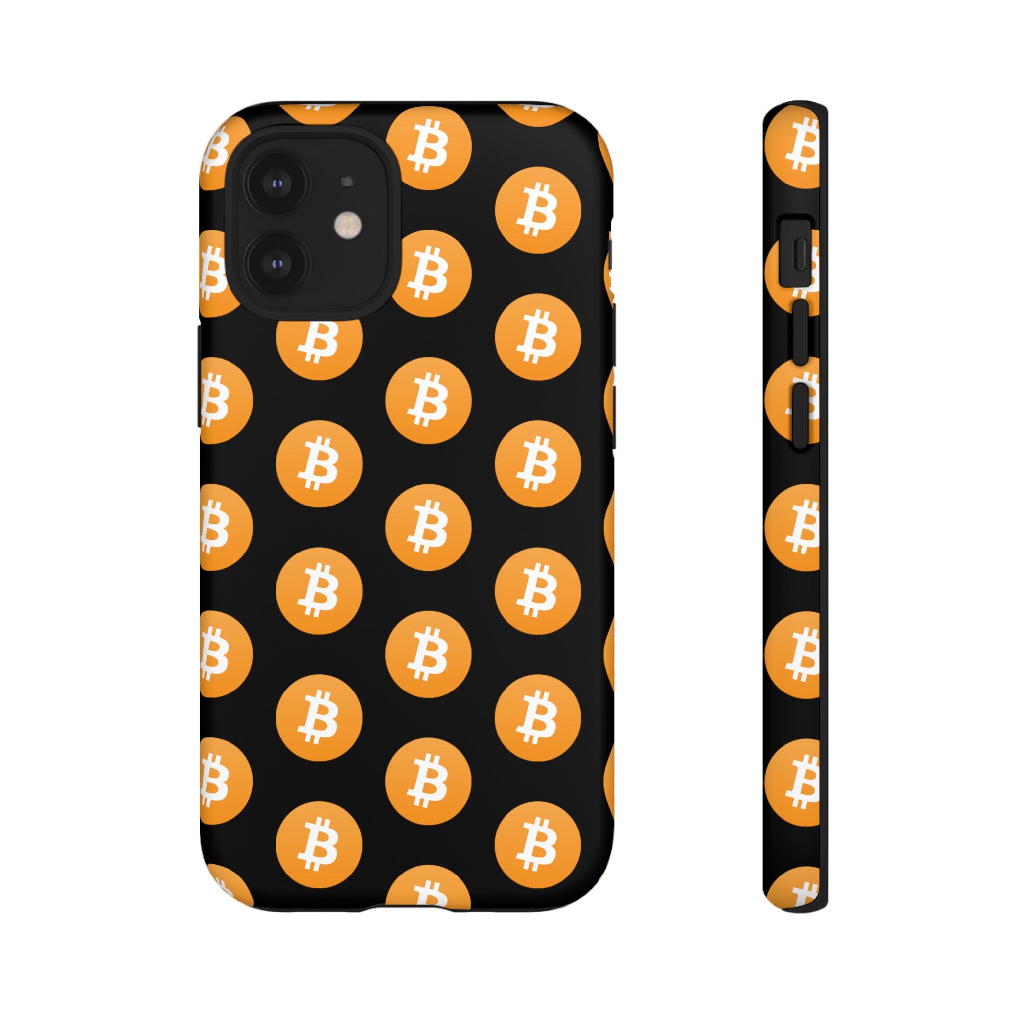 Phone Tough Case - Bitcoin Black Background