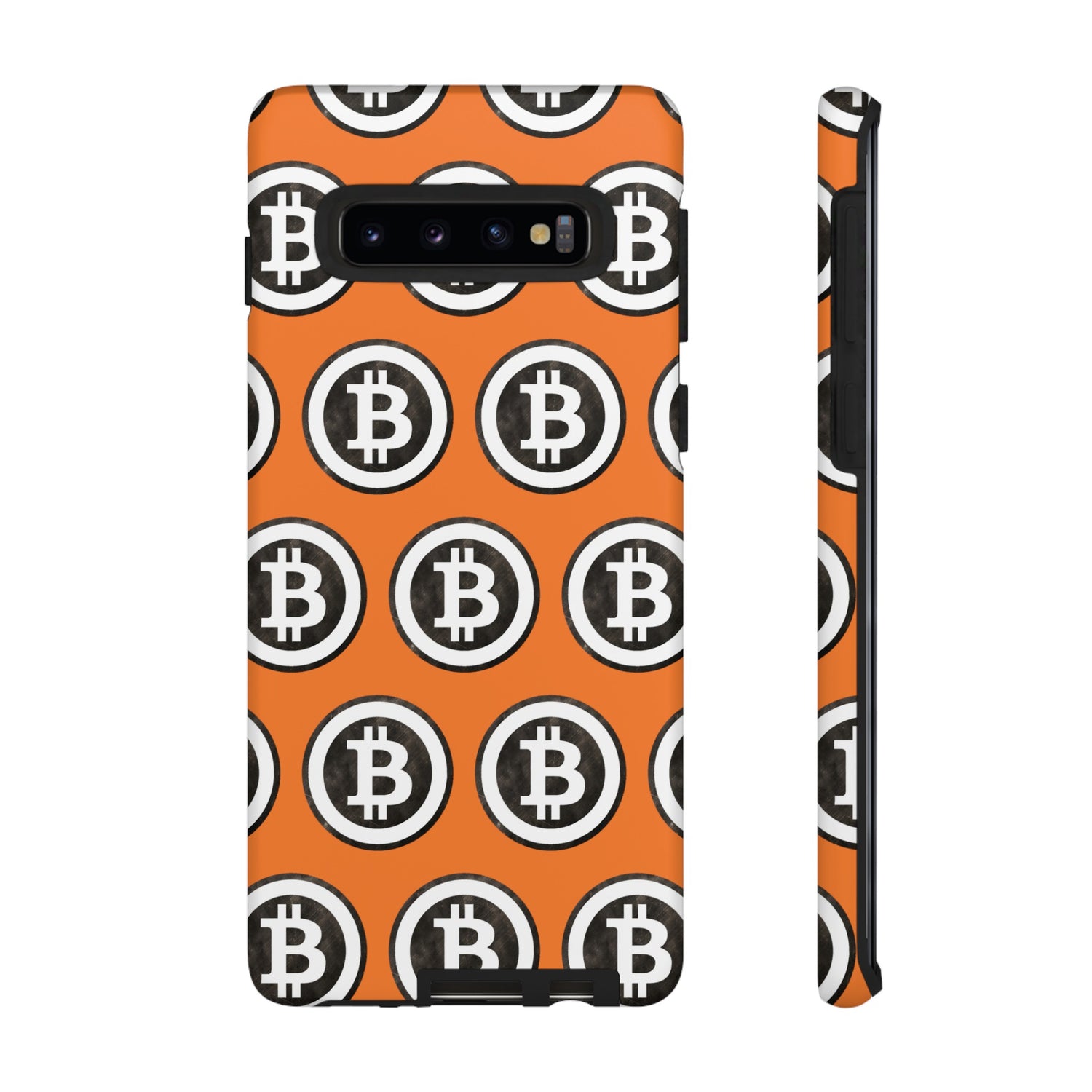 Phone Tough Case - B Logo Orange Background