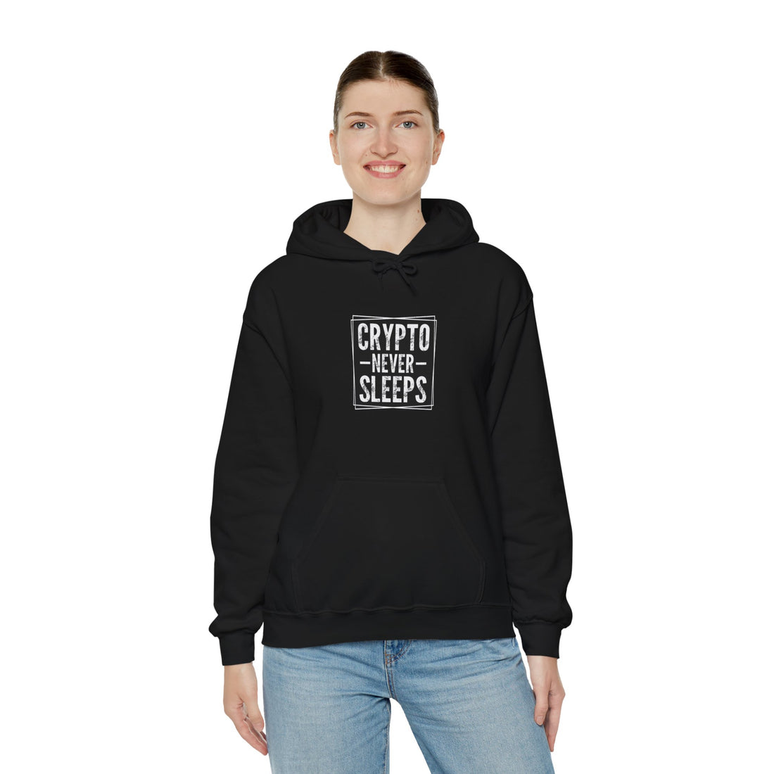 Crypto Never Sleeps - Hoodie
