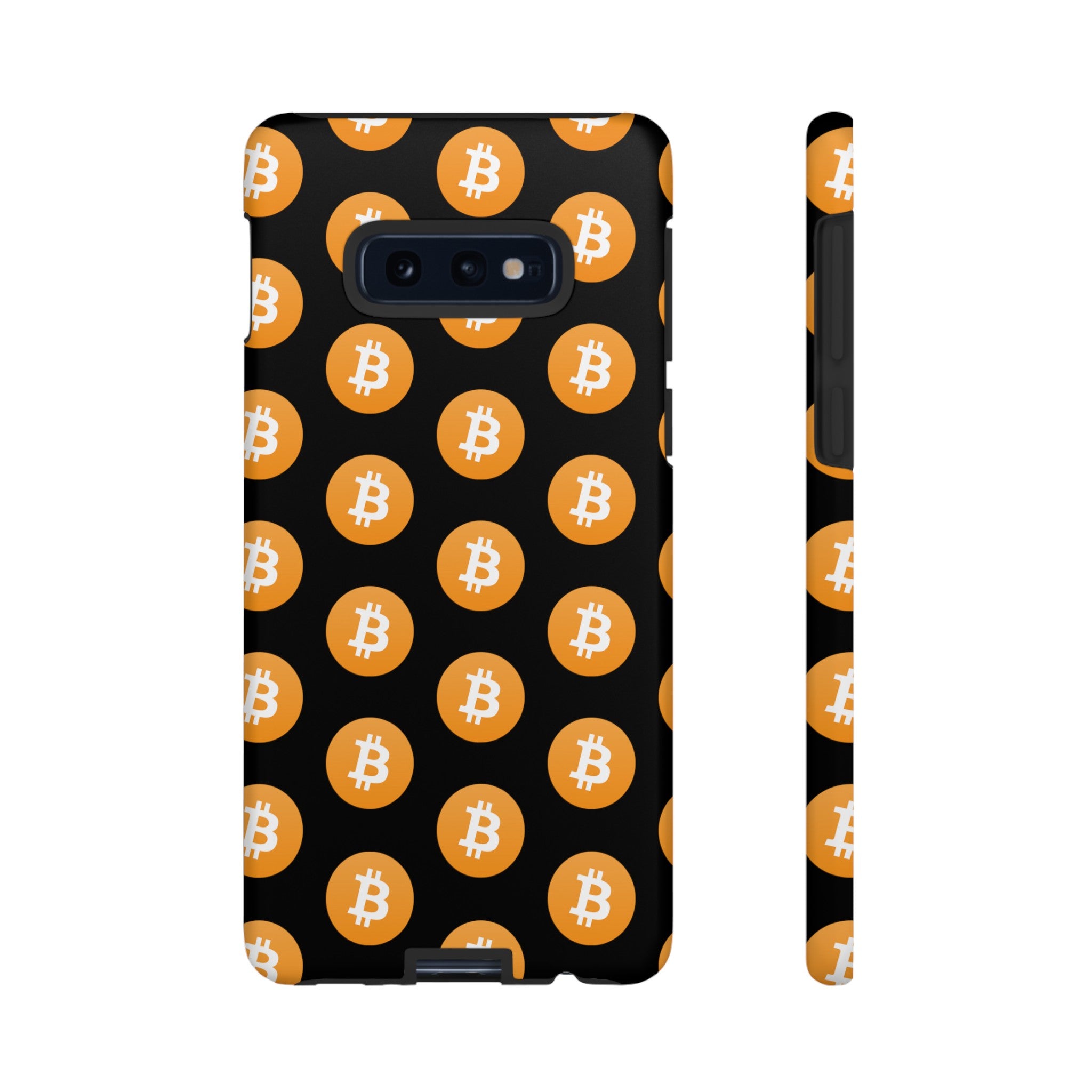 Phone Tough Case - Bitcoin Black Background