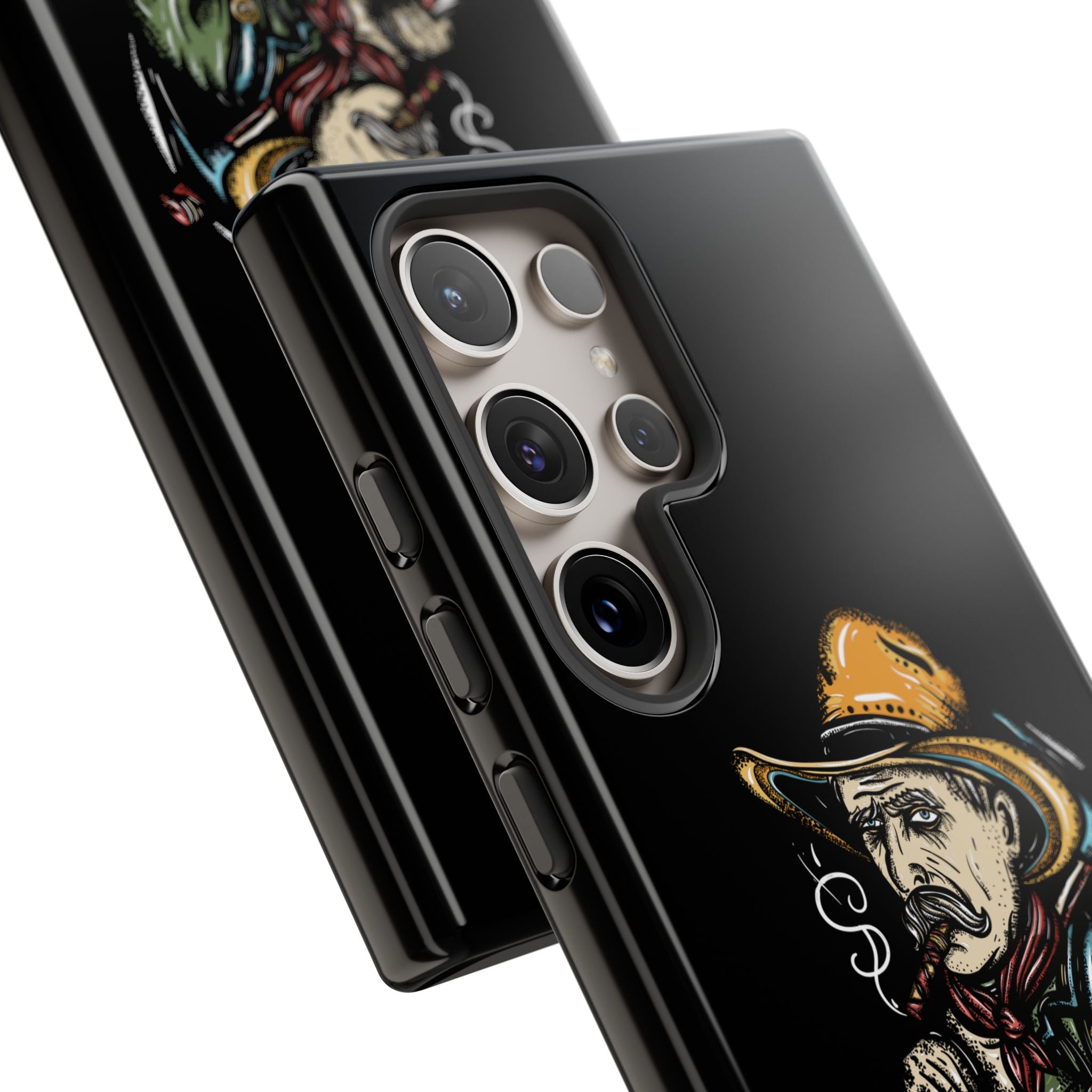 Phone Tough Case - Bitcoin Smoking Man