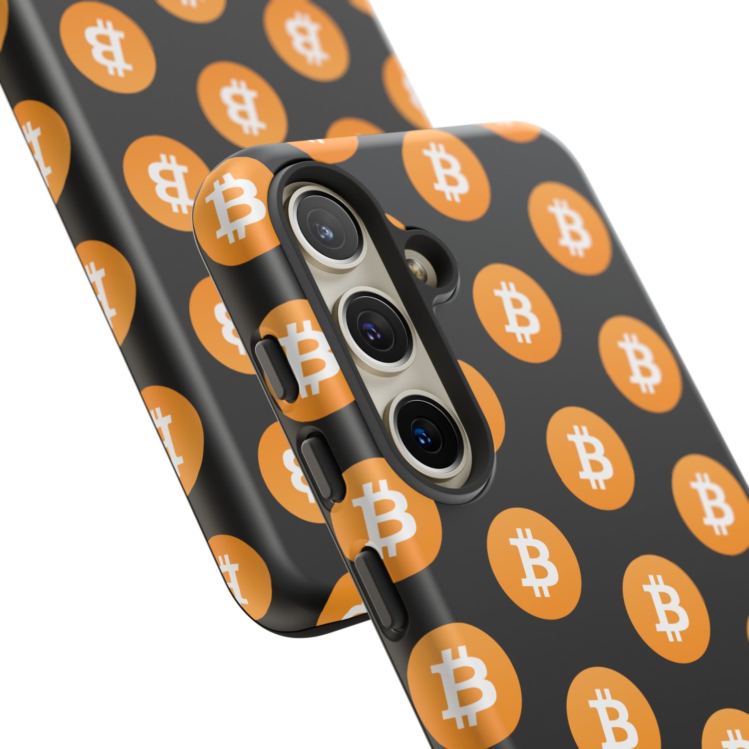 Phone Tough Case - Bitcoin Black Background