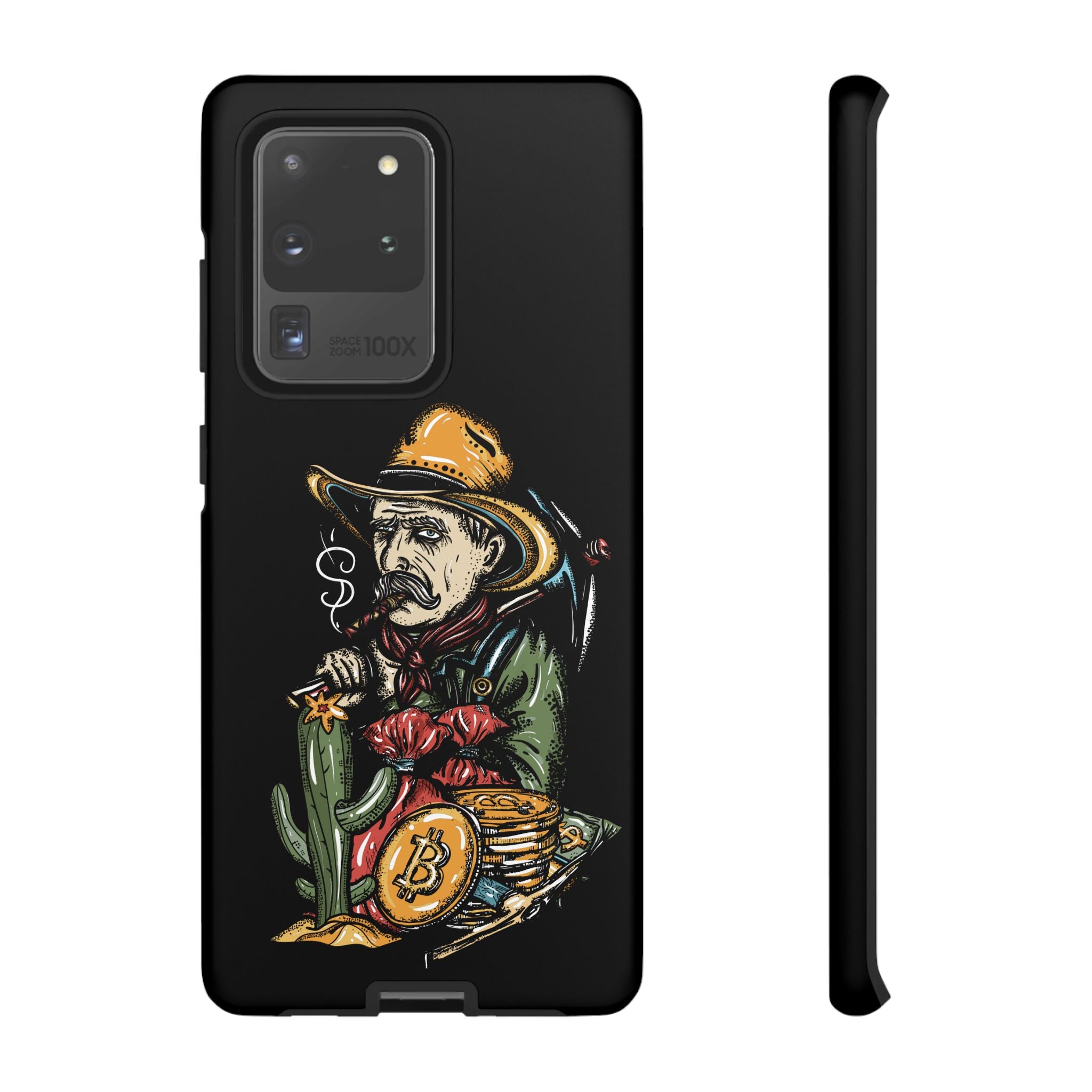 Phone Tough Case - Bitcoin Smoking Man
