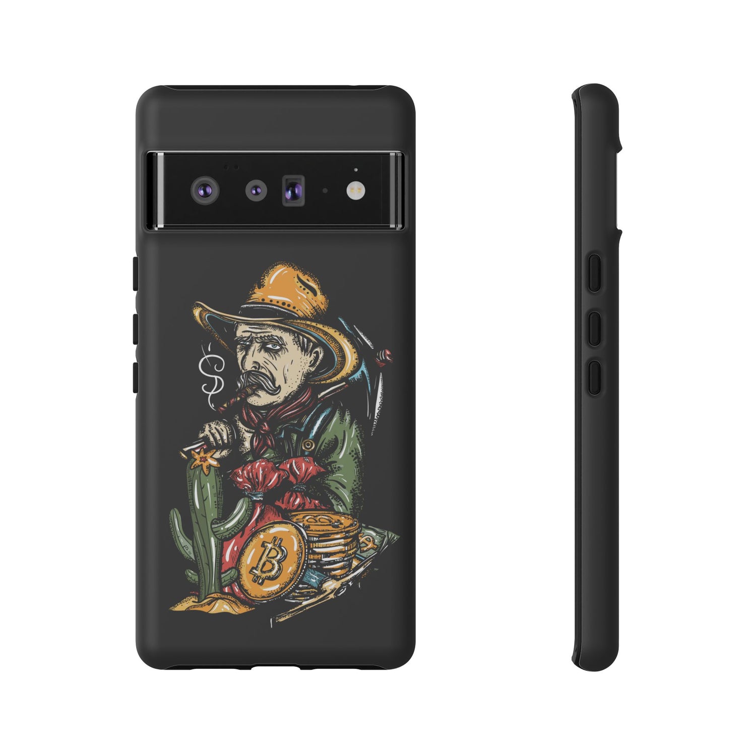 Phone Tough Case - Bitcoin Smoking Man