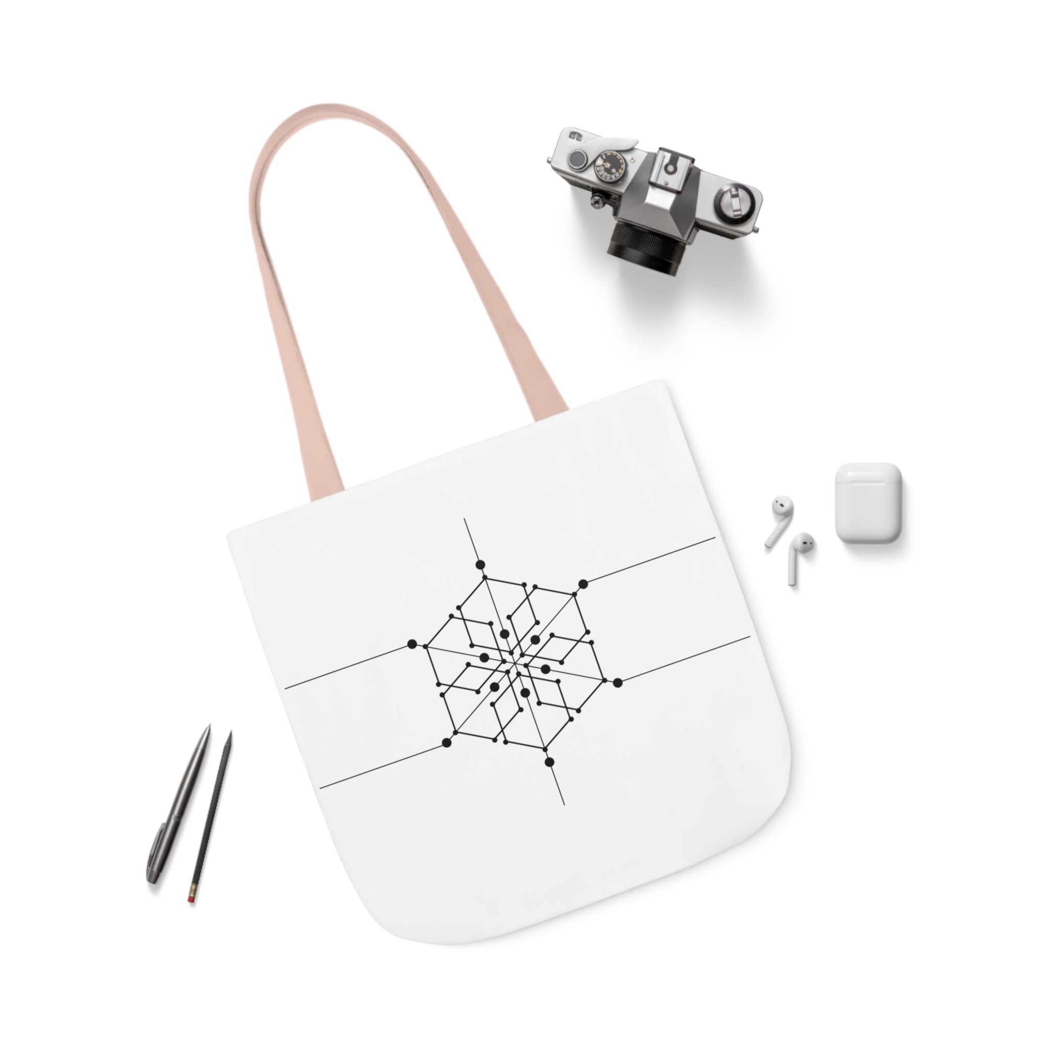 Canvas Tote Bag - Blockchain