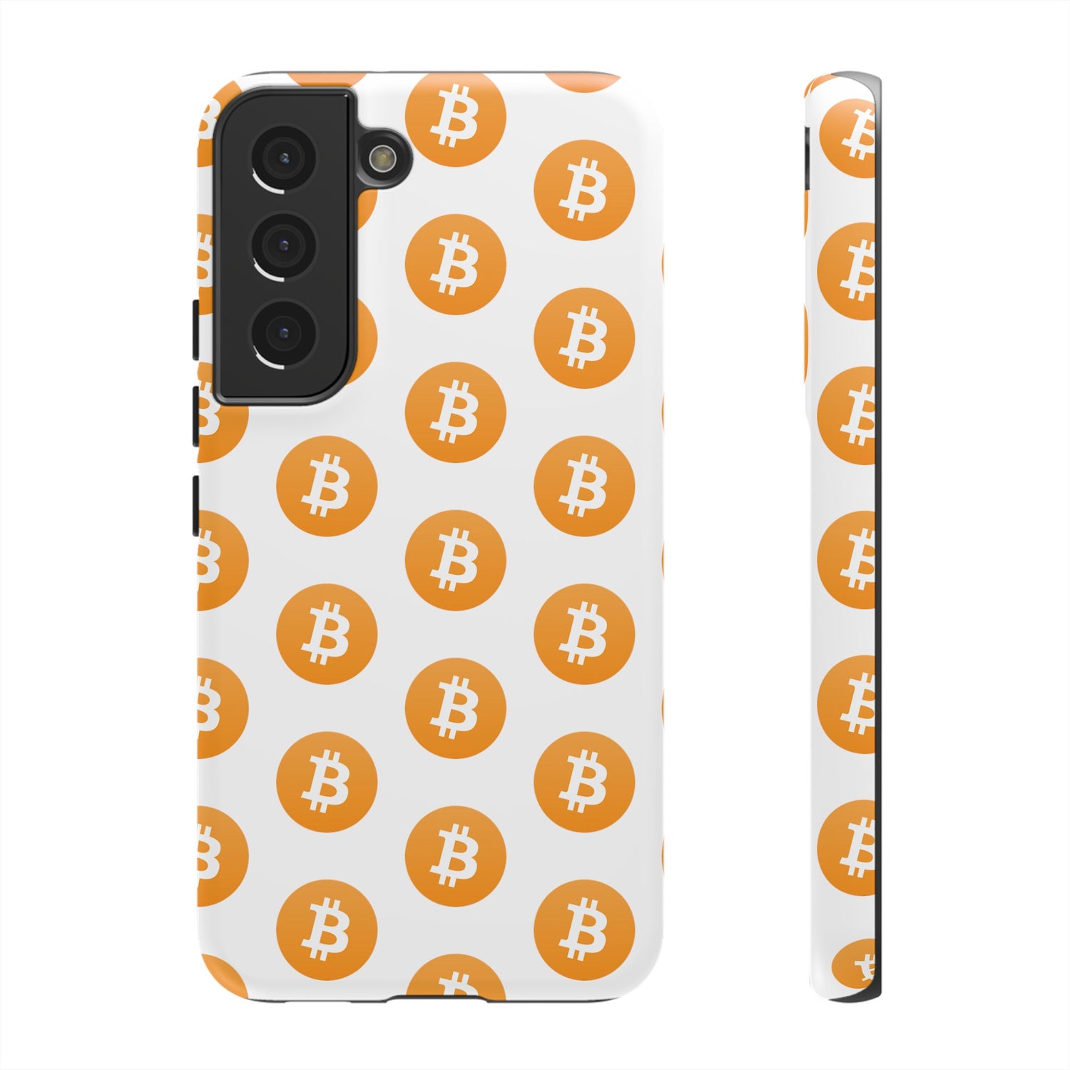 Phone Tough Case - Bitcoin White Background