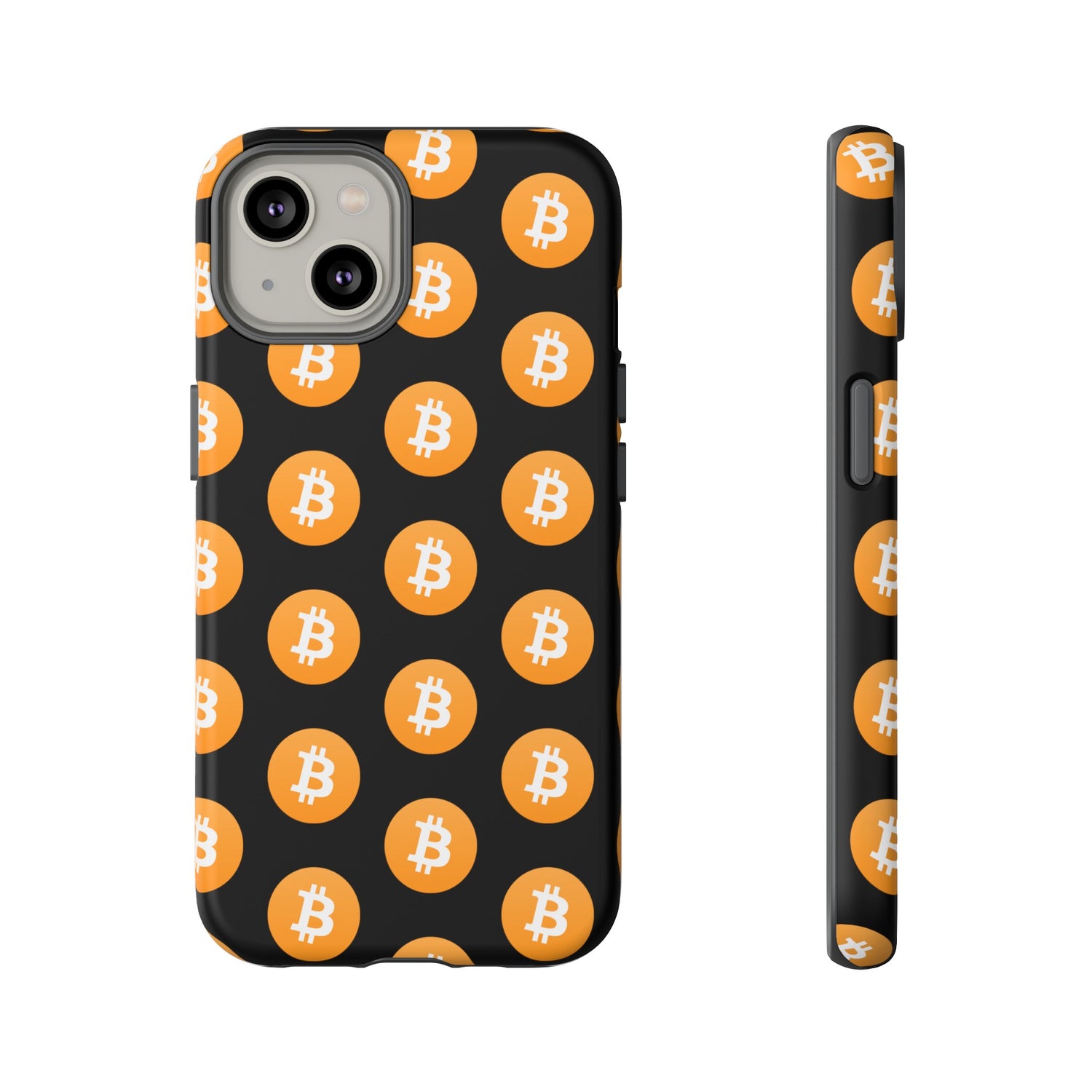 Phone Tough Case - Bitcoin Black Background