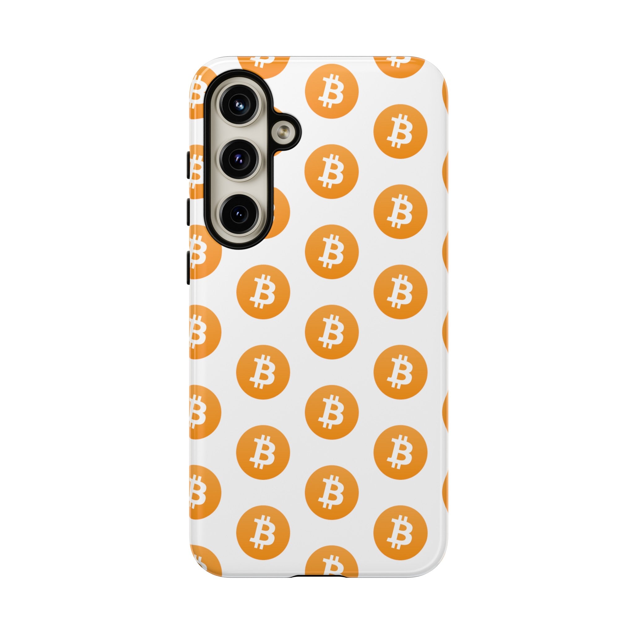 Phone Tough Case - Bitcoin White Background