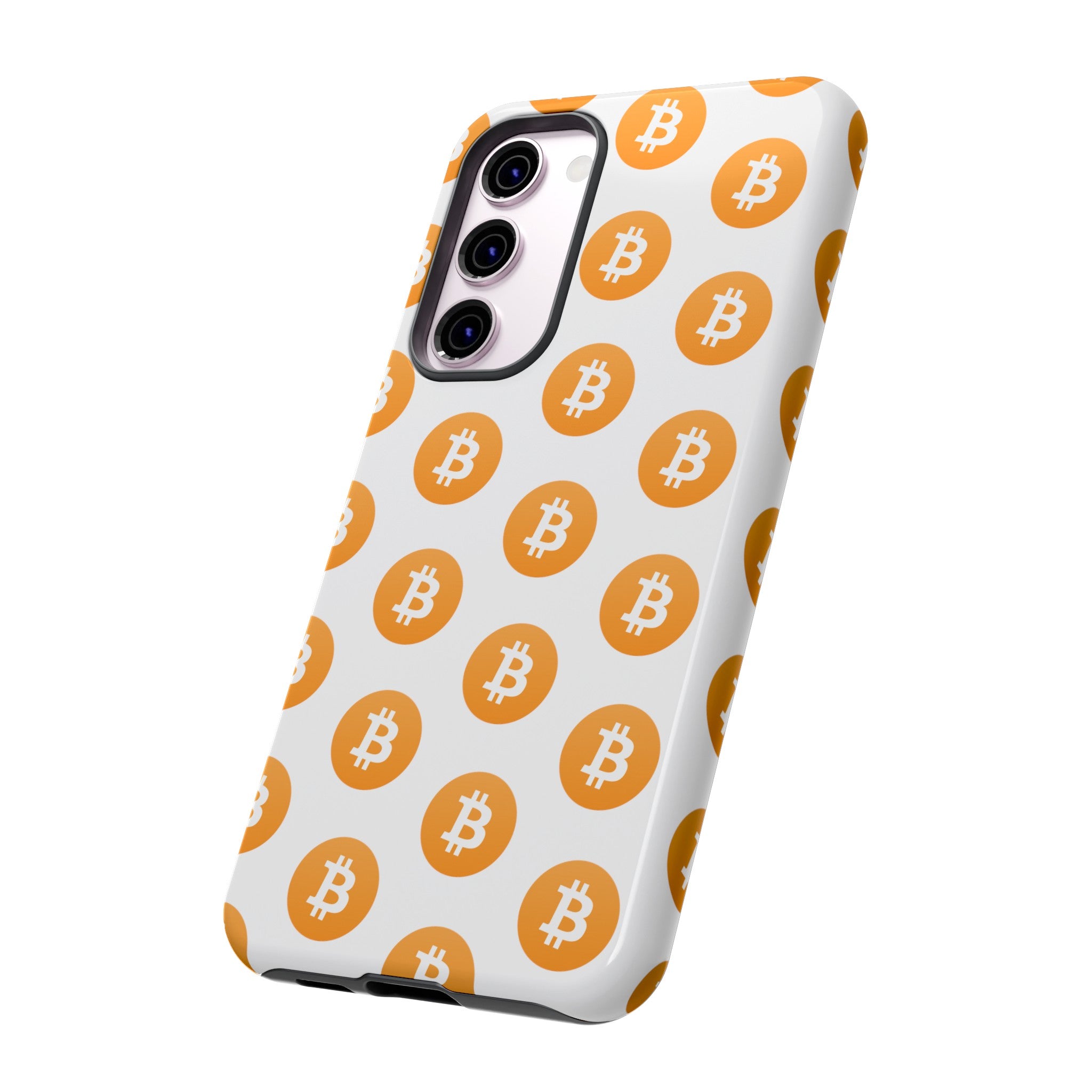Phone Tough Case - Bitcoin White Background