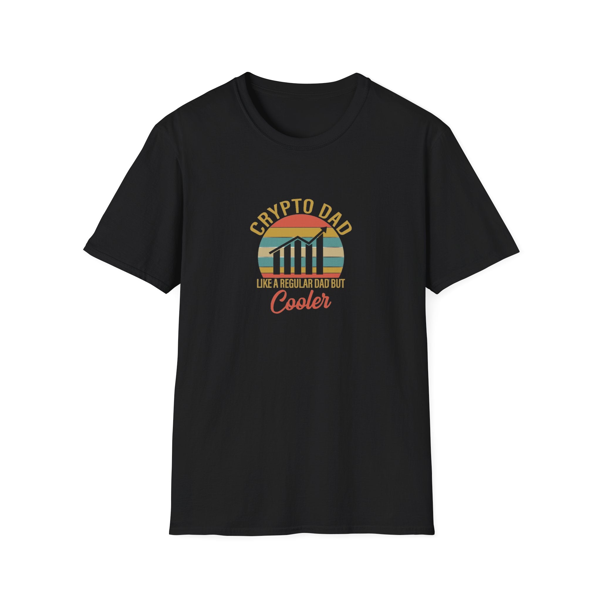 Crypto Dad - Like a Regular Dad But Cooler T-Shirt
