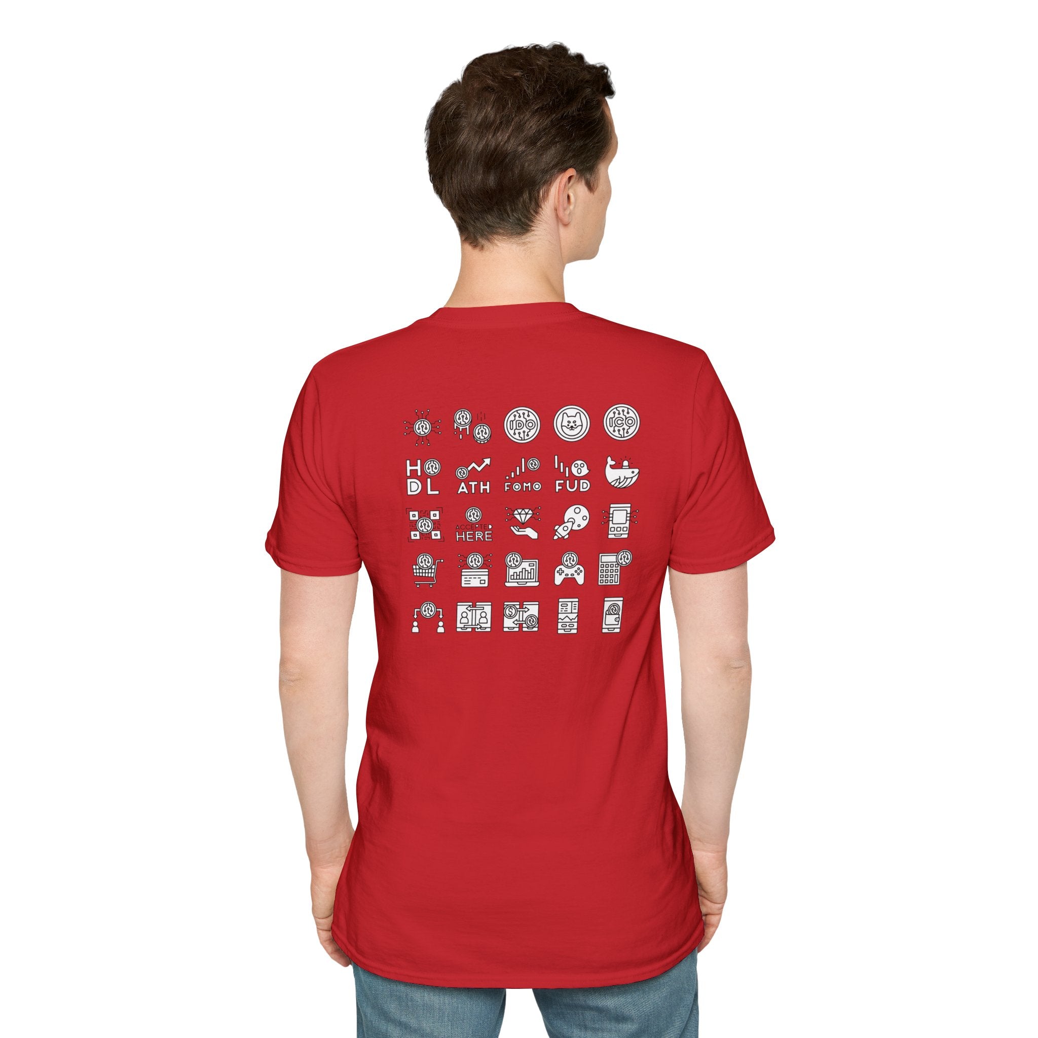 Crypto Symbols - Cotton T-Shirt