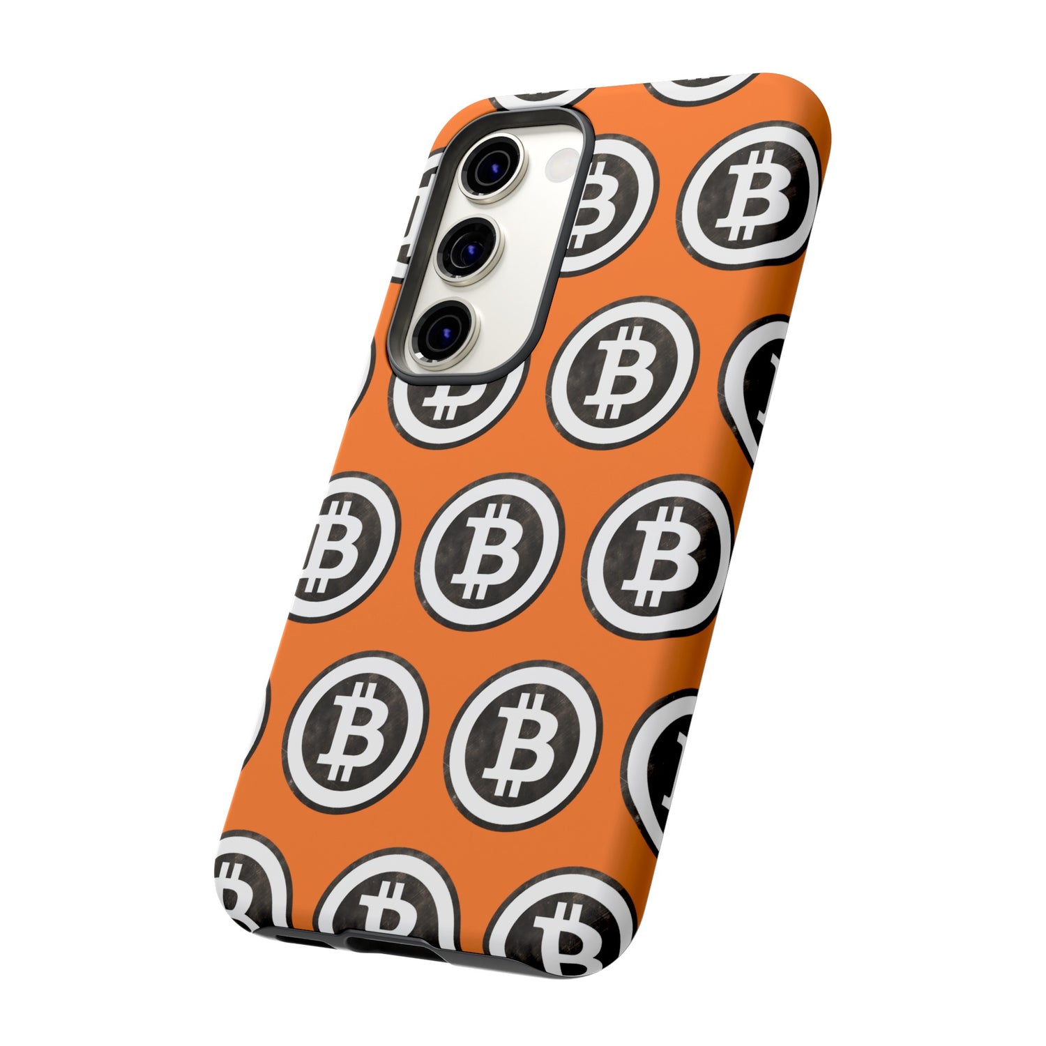 Phone Tough Case - B Logo Orange Background